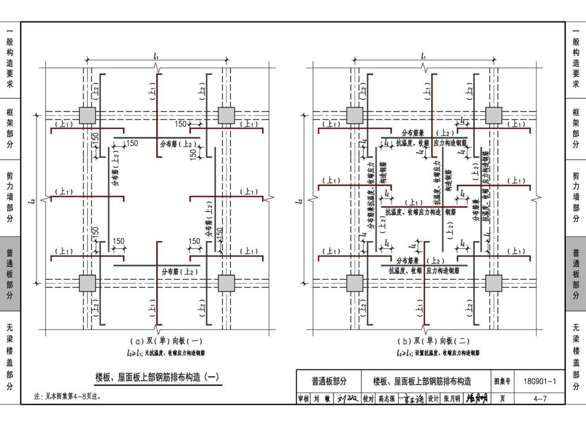 18G901-1--混凝土结构施工钢筋排布规则与构造详图（现浇混凝土框架、剪力墙、梁、板）