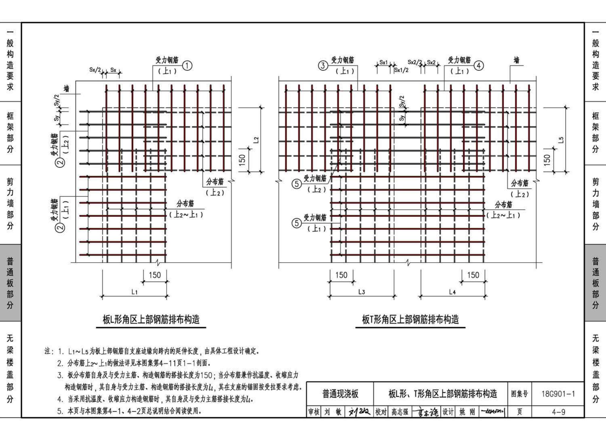 18G901-1--混凝土结构施工钢筋排布规则与构造详图（现浇混凝土框架、剪力墙、梁、板）