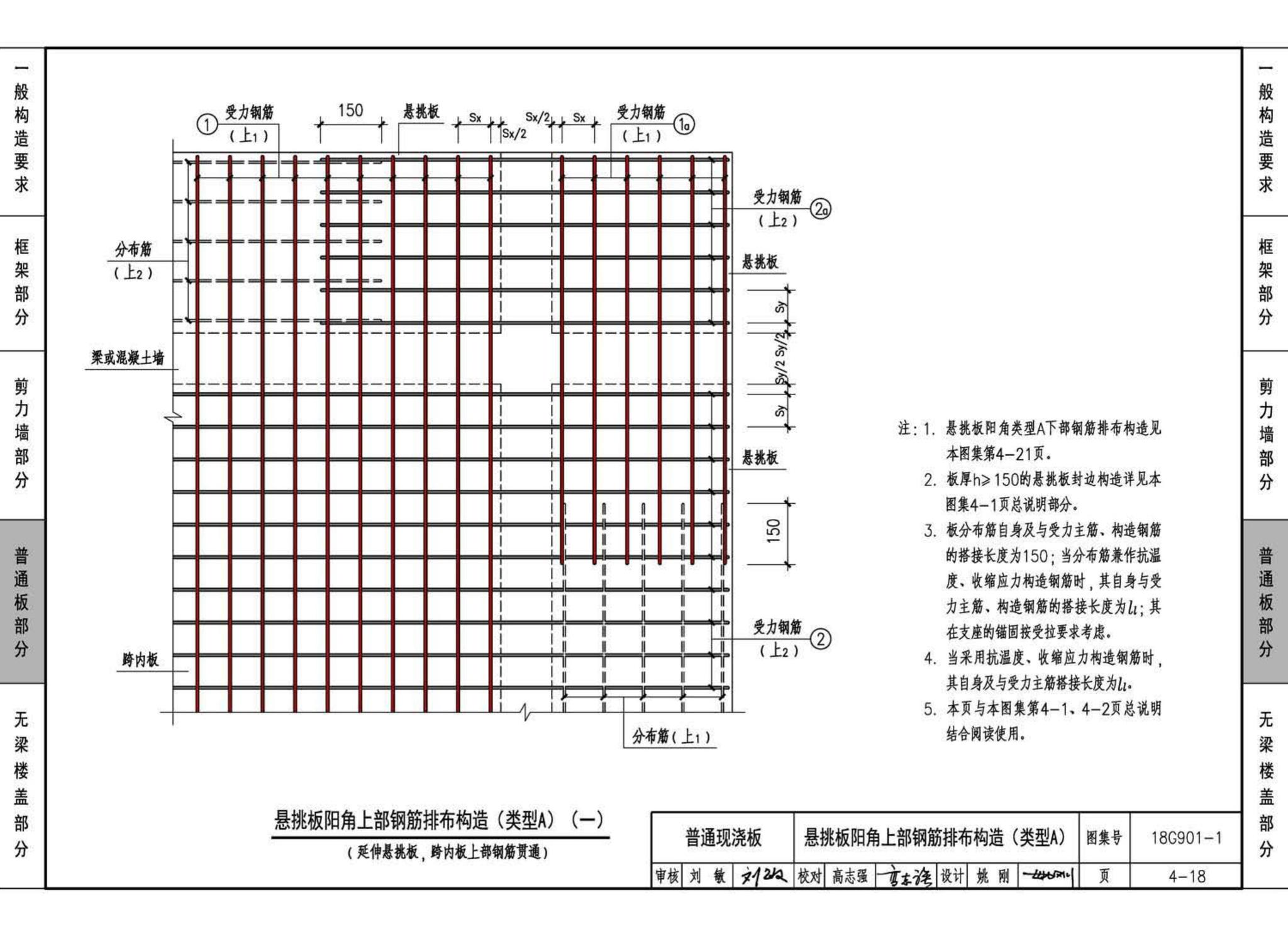 18G901-1--混凝土结构施工钢筋排布规则与构造详图（现浇混凝土框架、剪力墙、梁、板）