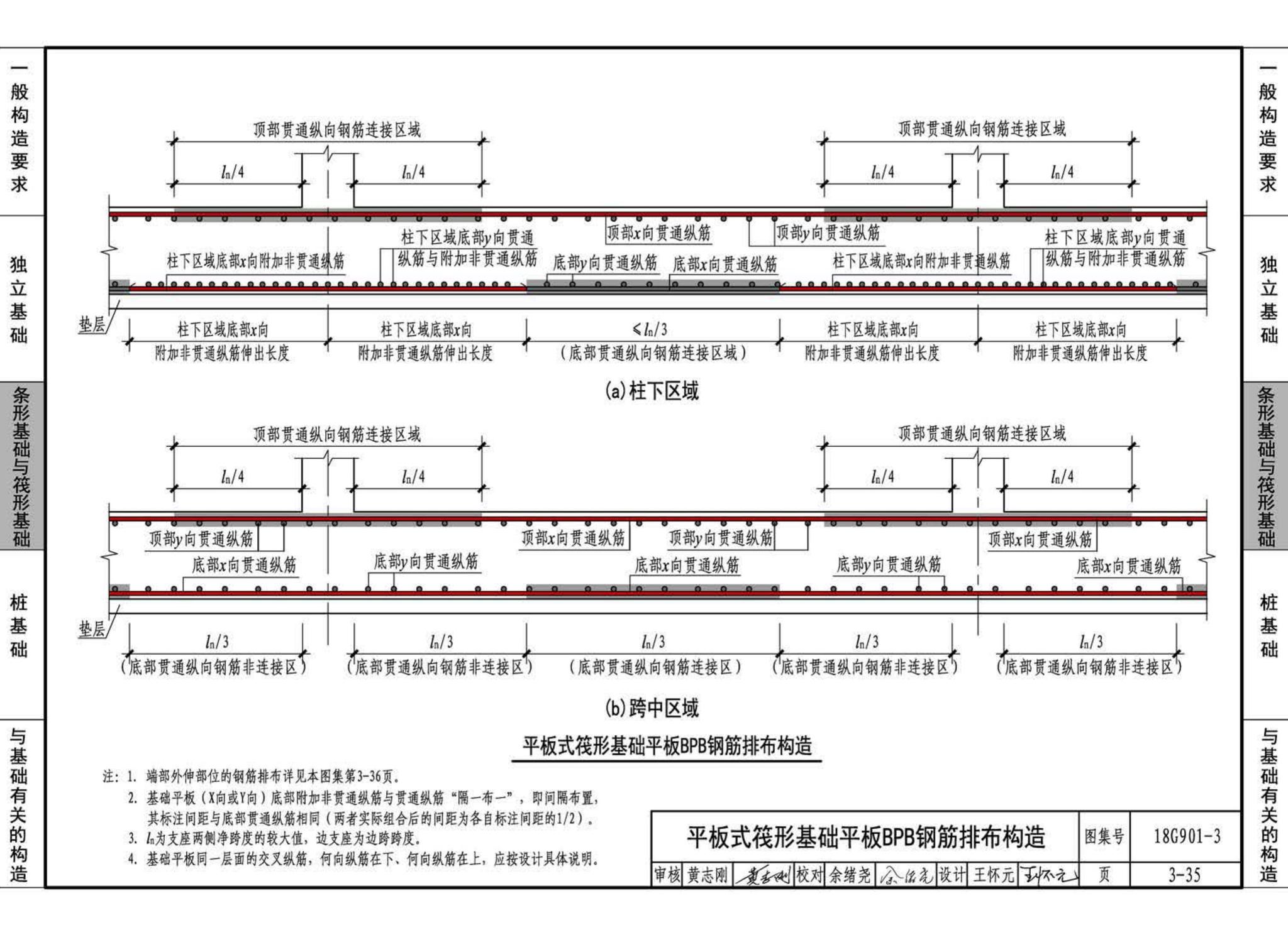 18G901-3--混凝土结构施工钢筋排布规则与构造详图（独立基础、条形基础、筏形基础、桩基础）