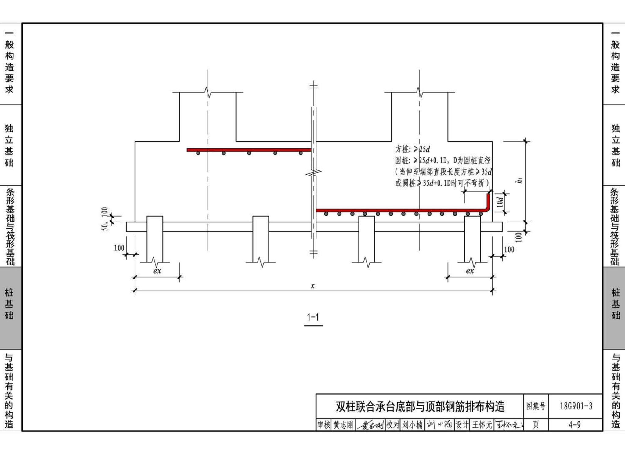 18G901-3--混凝土结构施工钢筋排布规则与构造详图（独立基础、条形基础、筏形基础、桩基础）