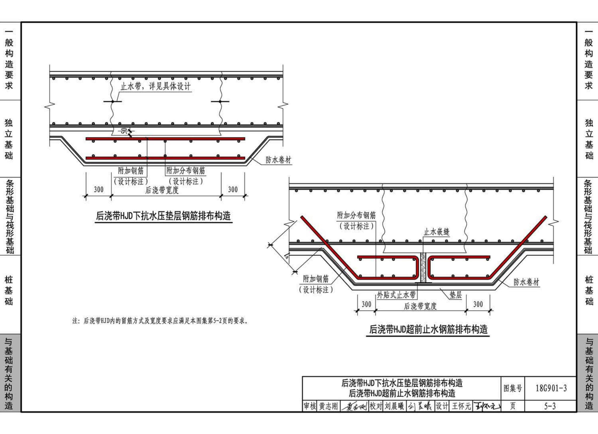 18G901-3--混凝土结构施工钢筋排布规则与构造详图（独立基础、条形基础、筏形基础、桩基础）