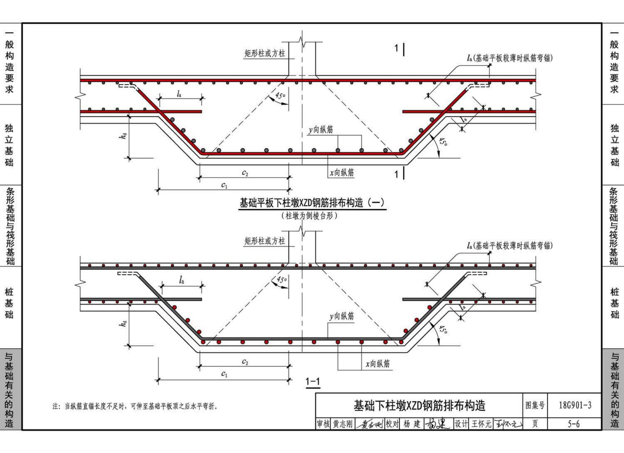 18G901-3--混凝土结构施工钢筋排布规则与构造详图（独立基础、条形基础、筏形基础、桩基础）