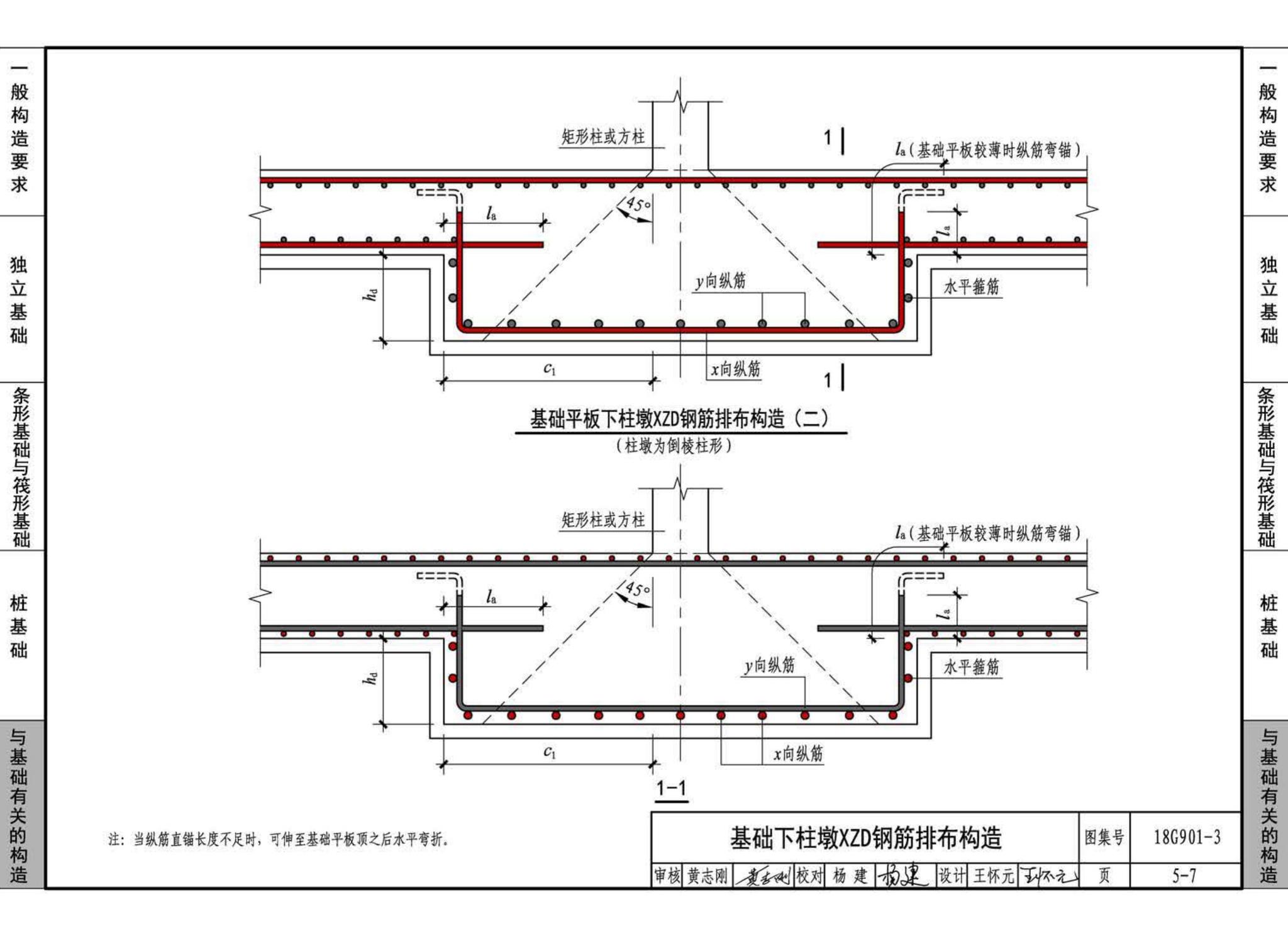 18G901-3--混凝土结构施工钢筋排布规则与构造详图（独立基础、条形基础、筏形基础、桩基础）