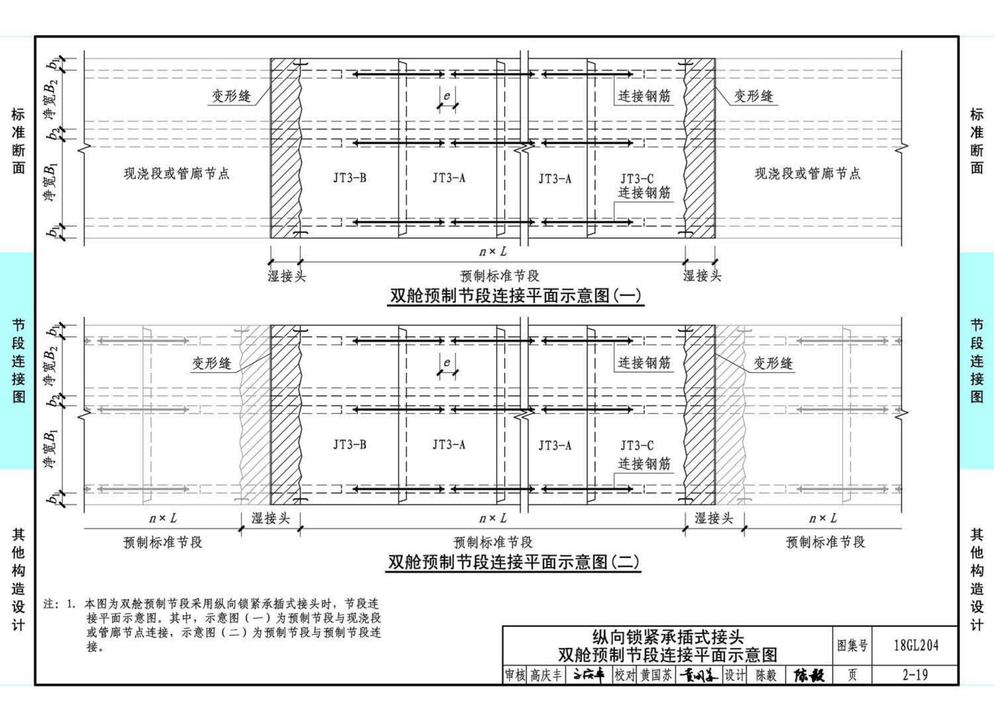 18GL204--预制混凝土综合管廊