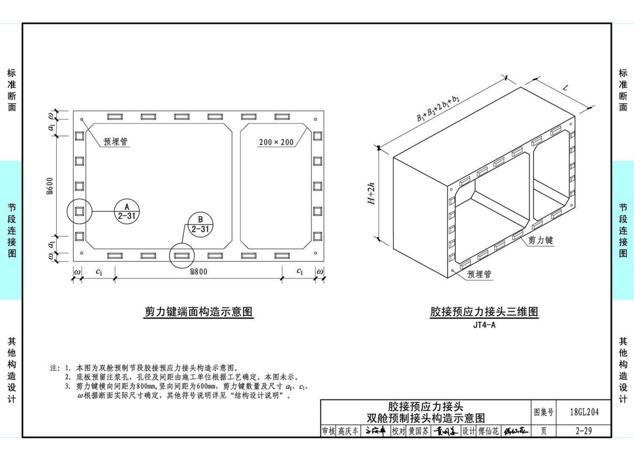 18GL204--预制混凝土综合管廊