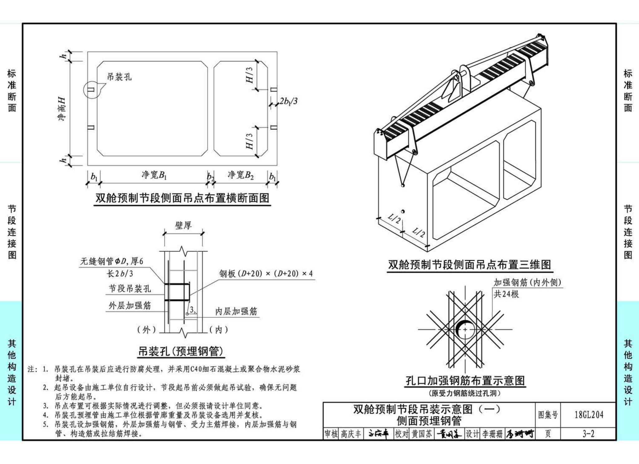 18GL204--预制混凝土综合管廊