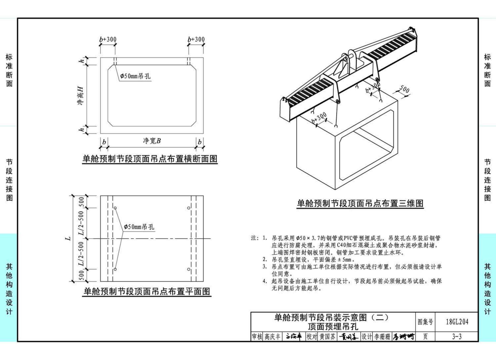 18GL204--预制混凝土综合管廊