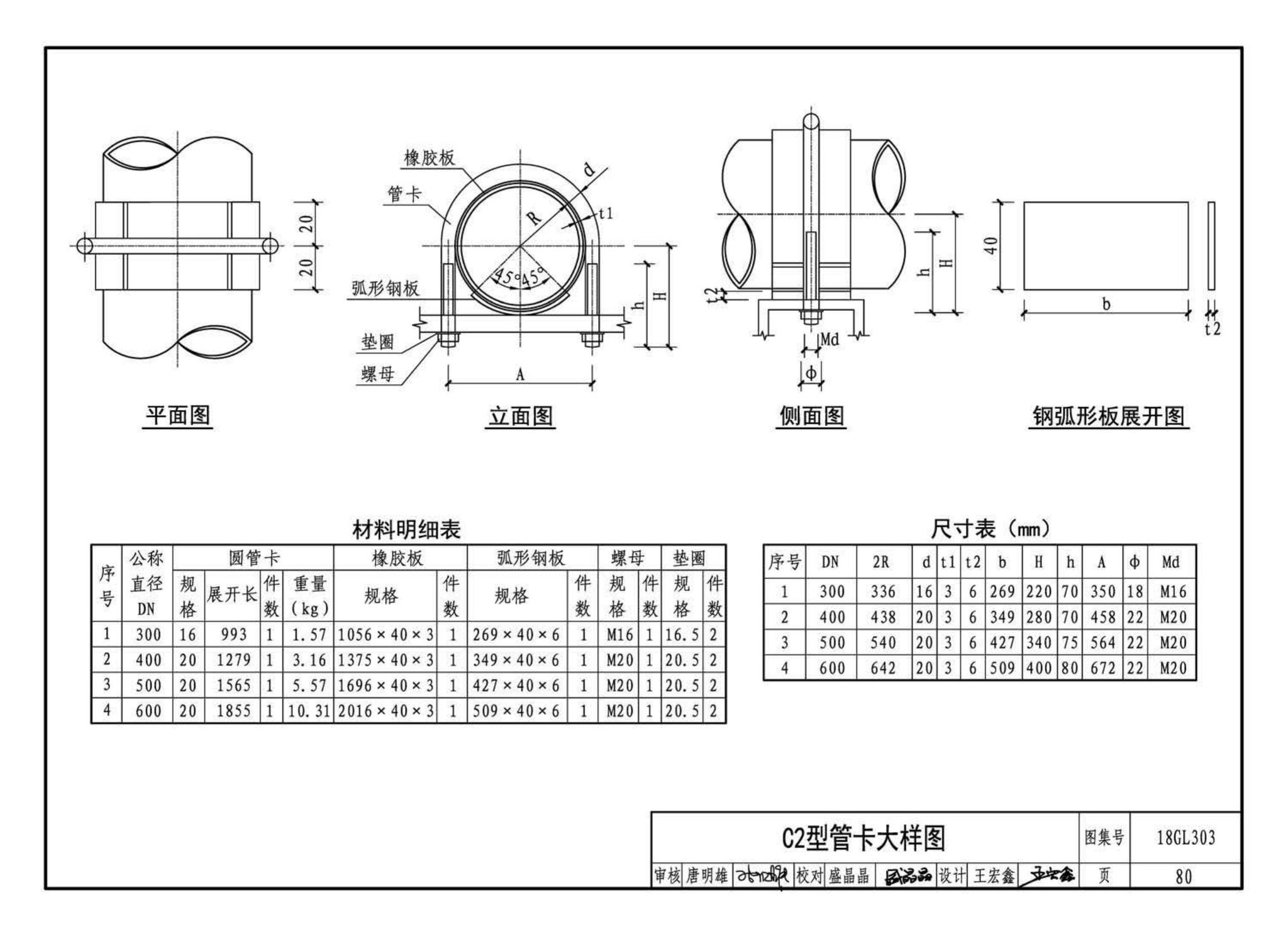 18GL303--综合管廊污水、雨水管道敷设与安装