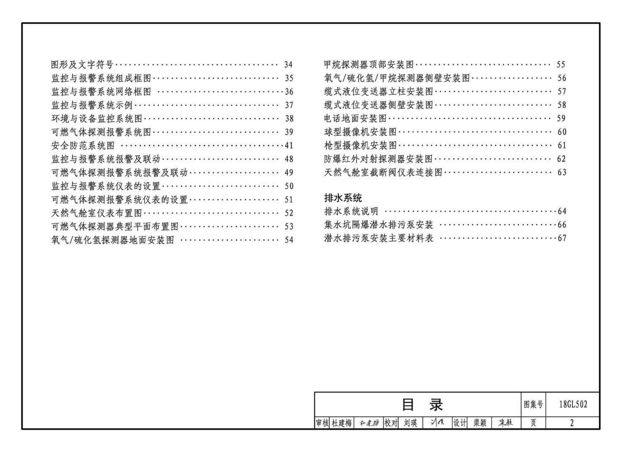 18GL502--综合管廊燃气管道舱室配套设施设计与施工