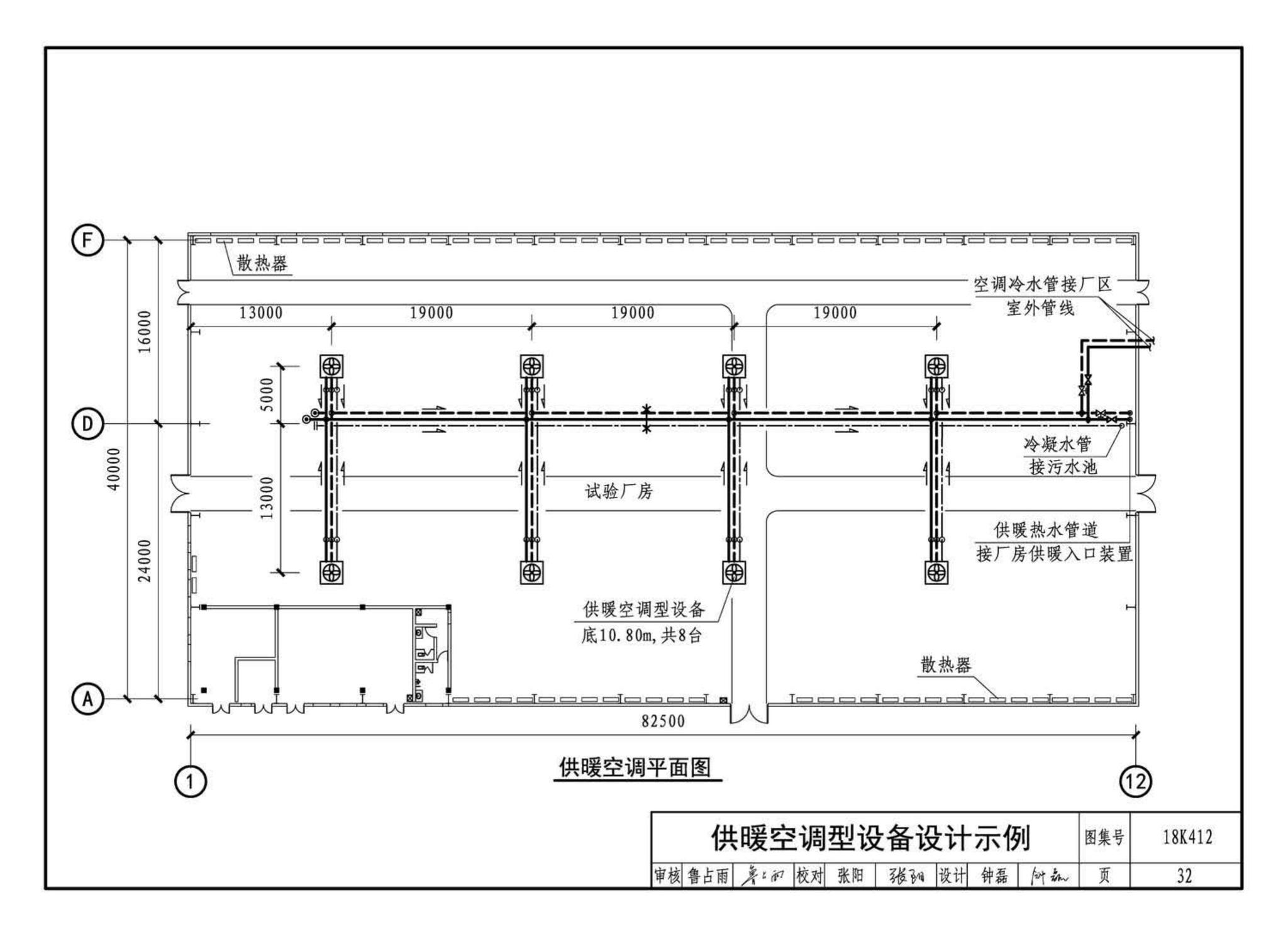 18K412--高大空间供暖(空调)设备选用与安装——垂直送风型