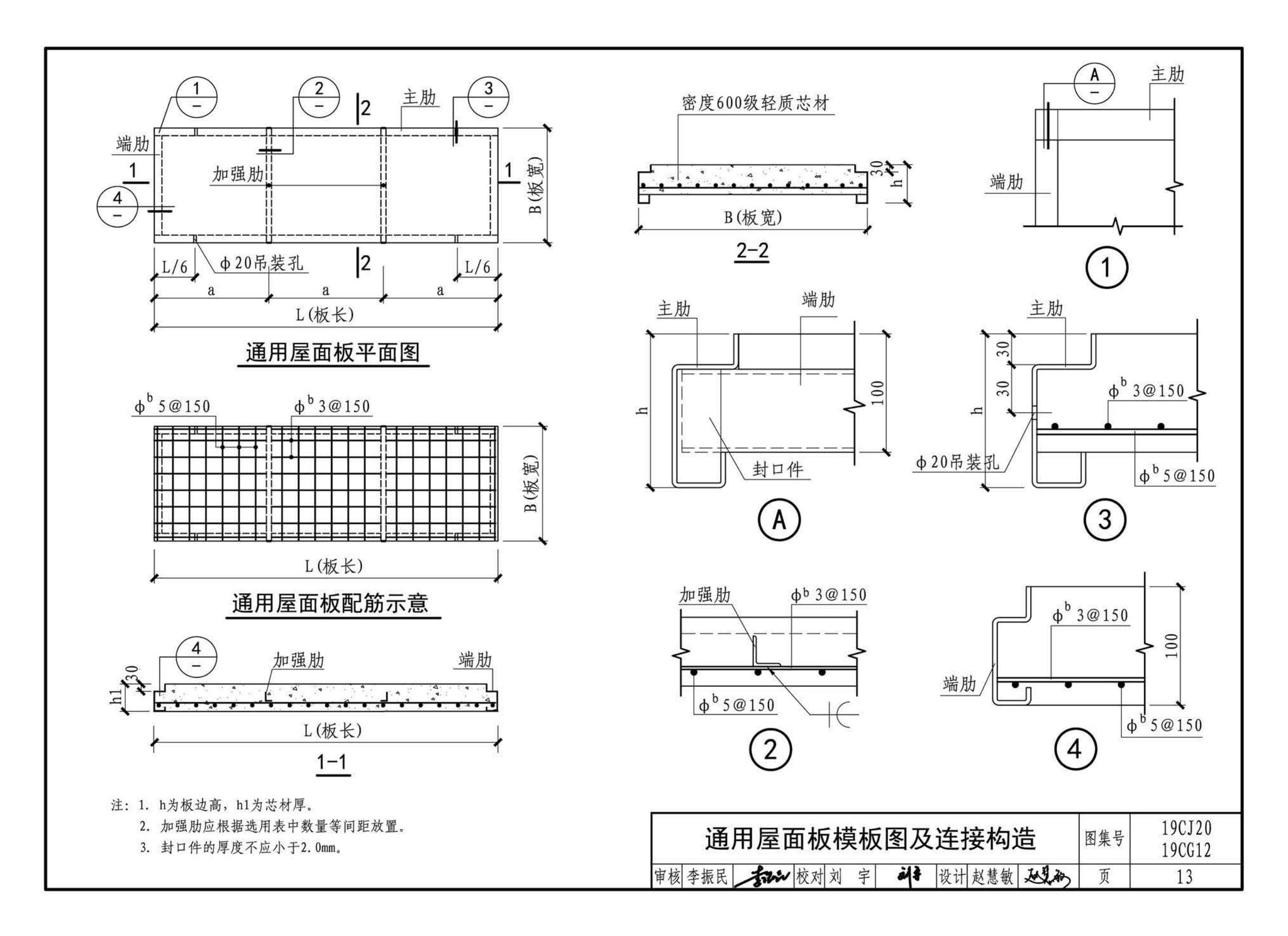 19CJ20、19CG12--钢骨架轻型板