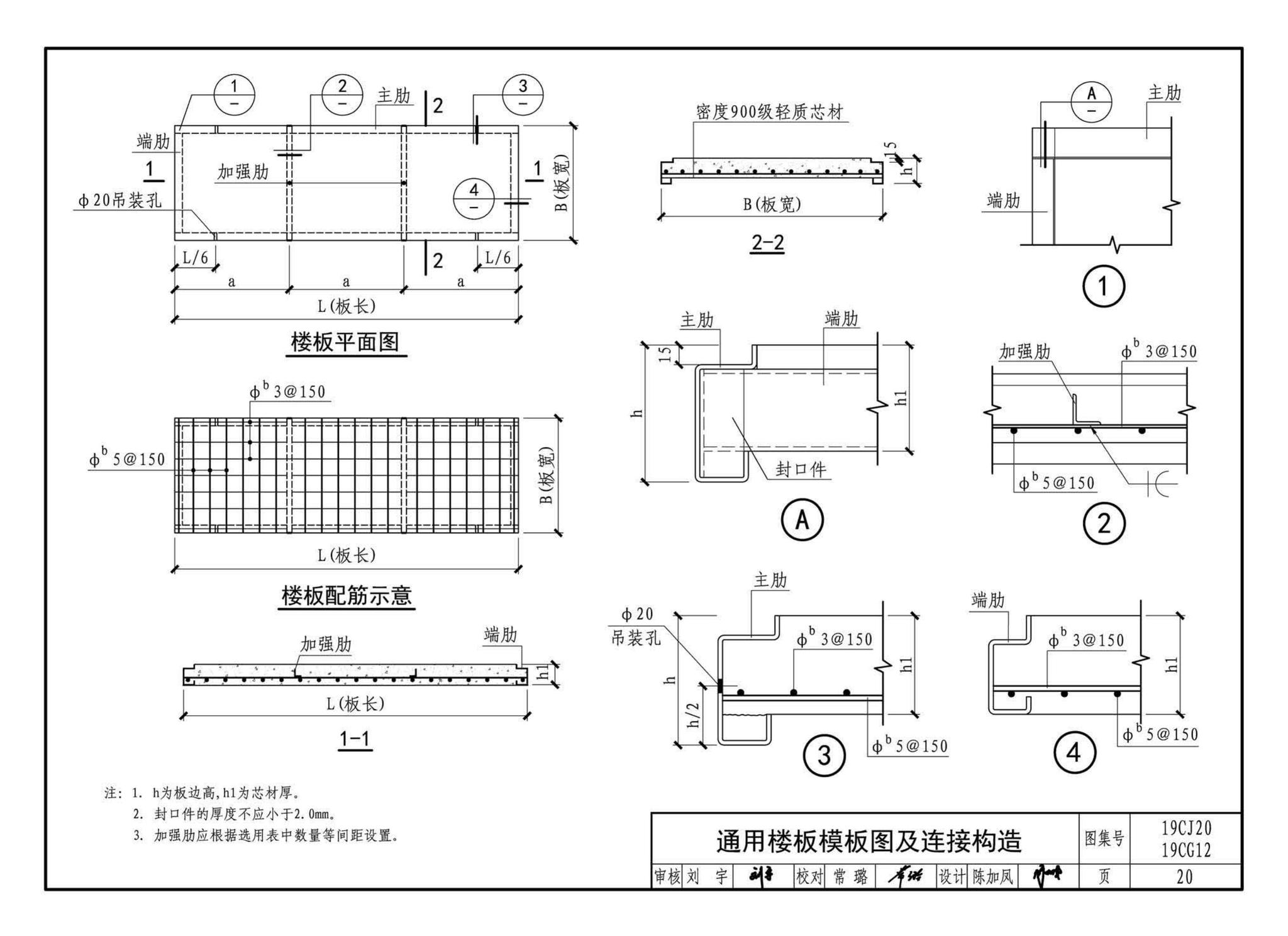 19CJ20、19CG12--钢骨架轻型板