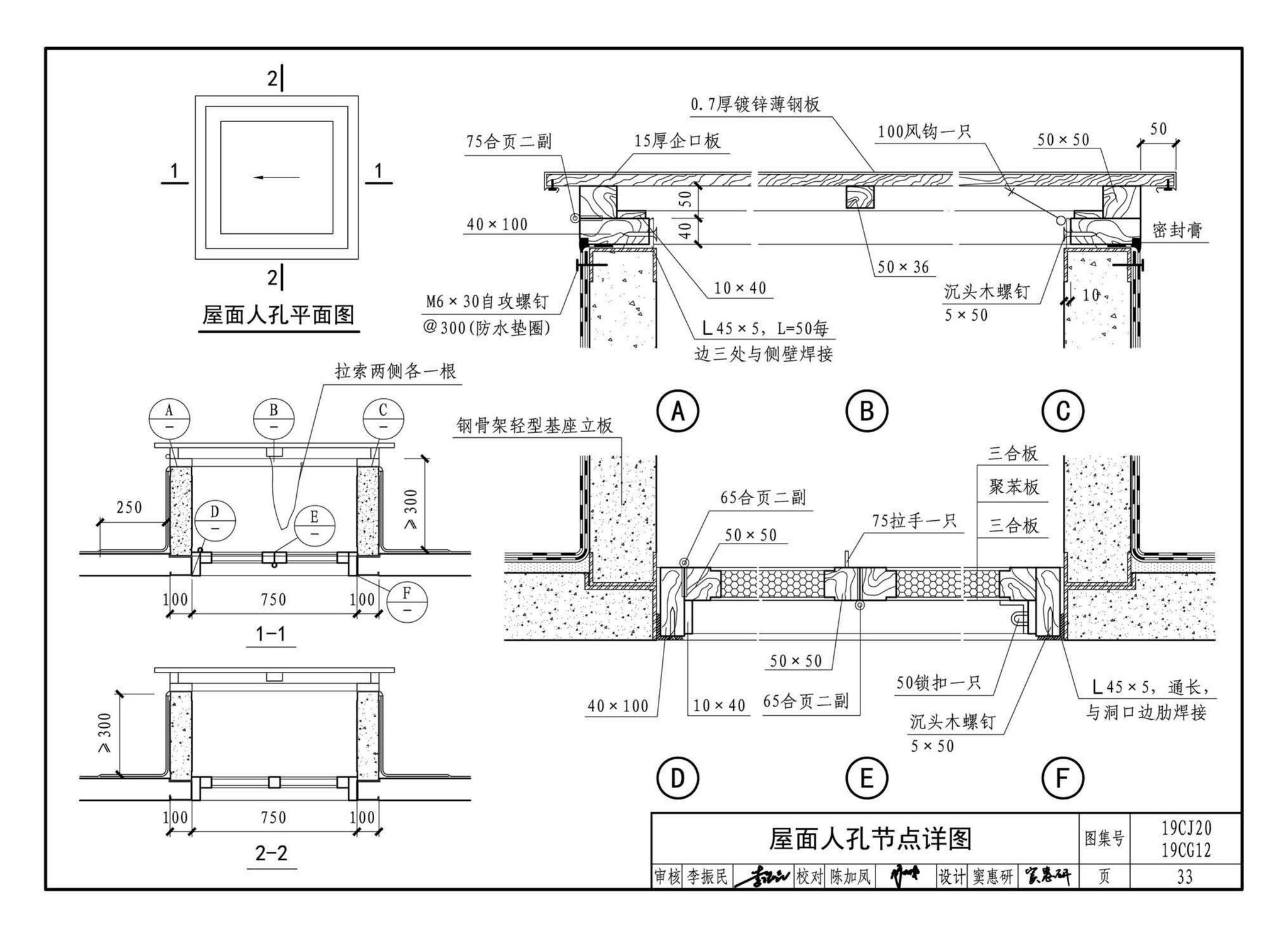 19CJ20、19CG12--钢骨架轻型板