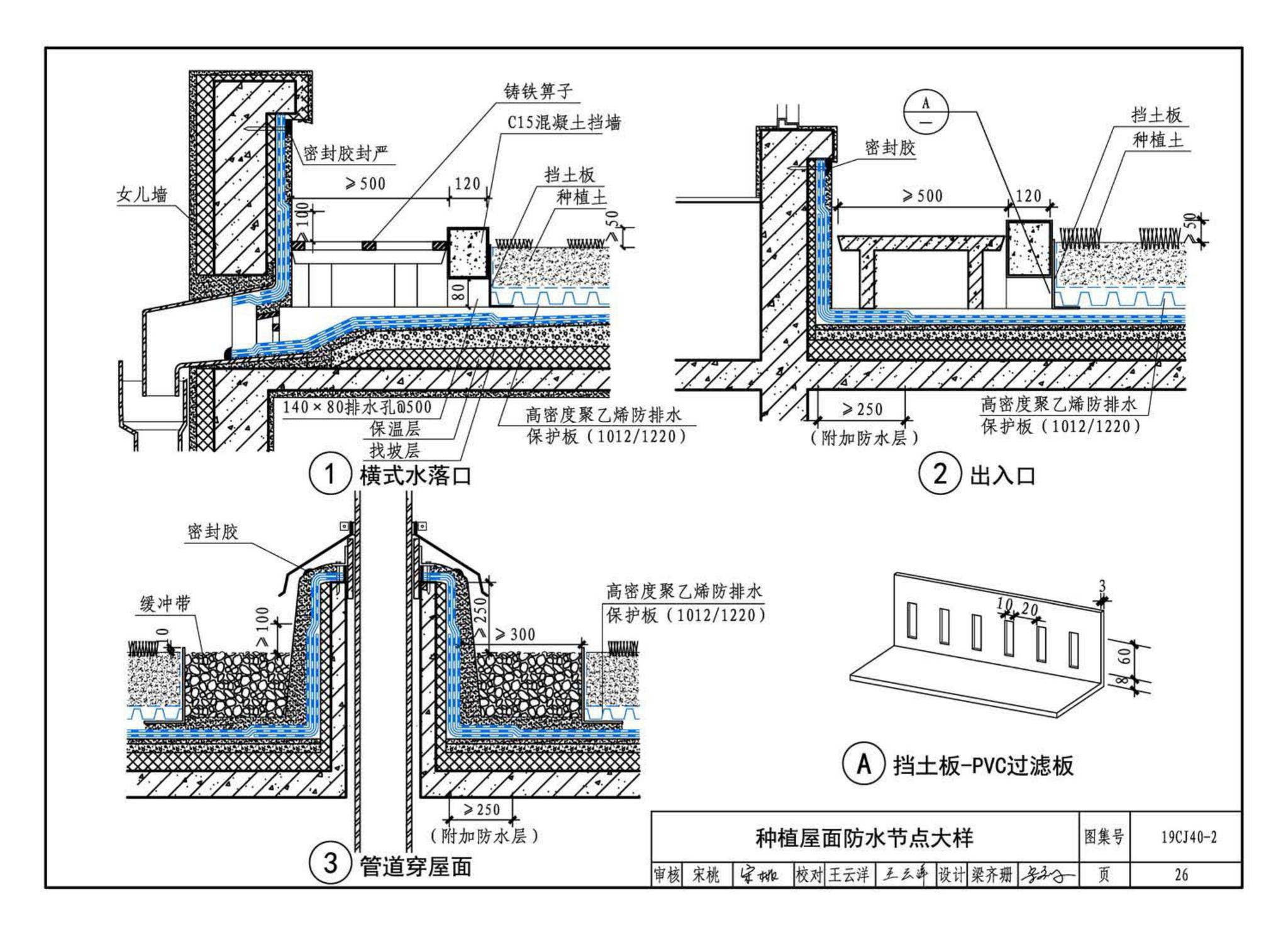 19CJ40-2--建筑防水系统构造（二）