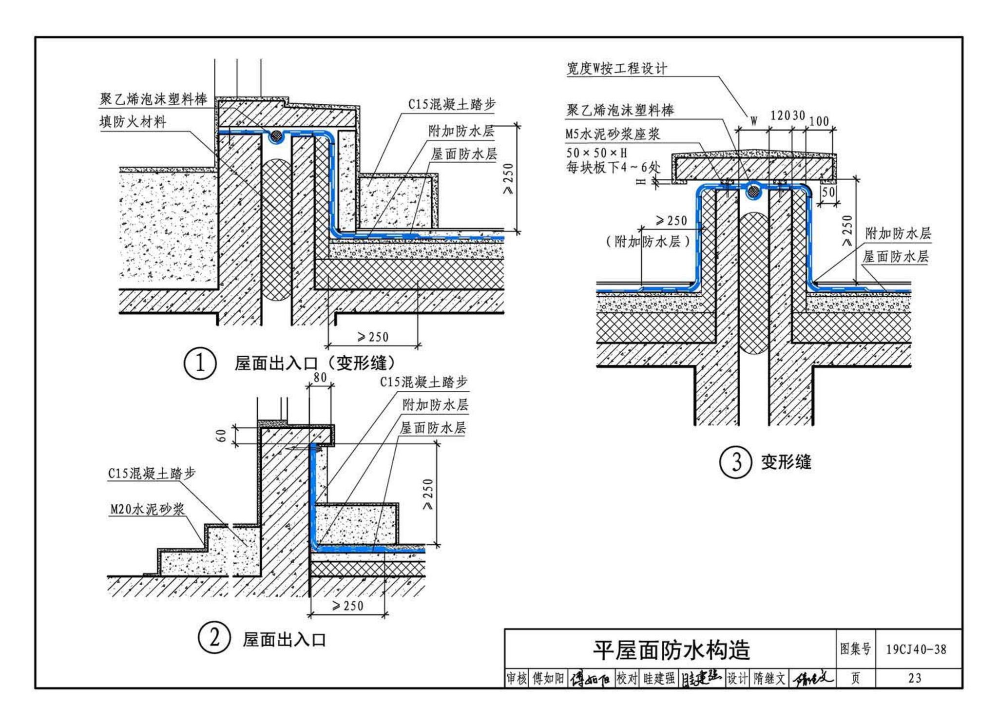 19CJ40-38--建筑防水系统构造（三十八）