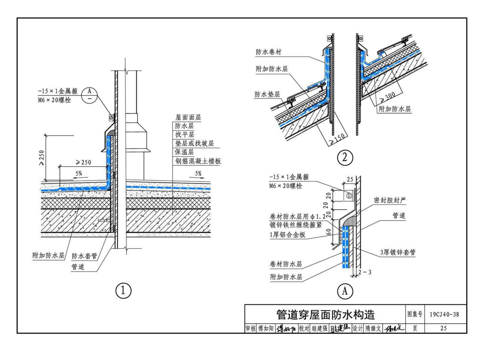 19CJ40-38--建筑防水系统构造（三十八）