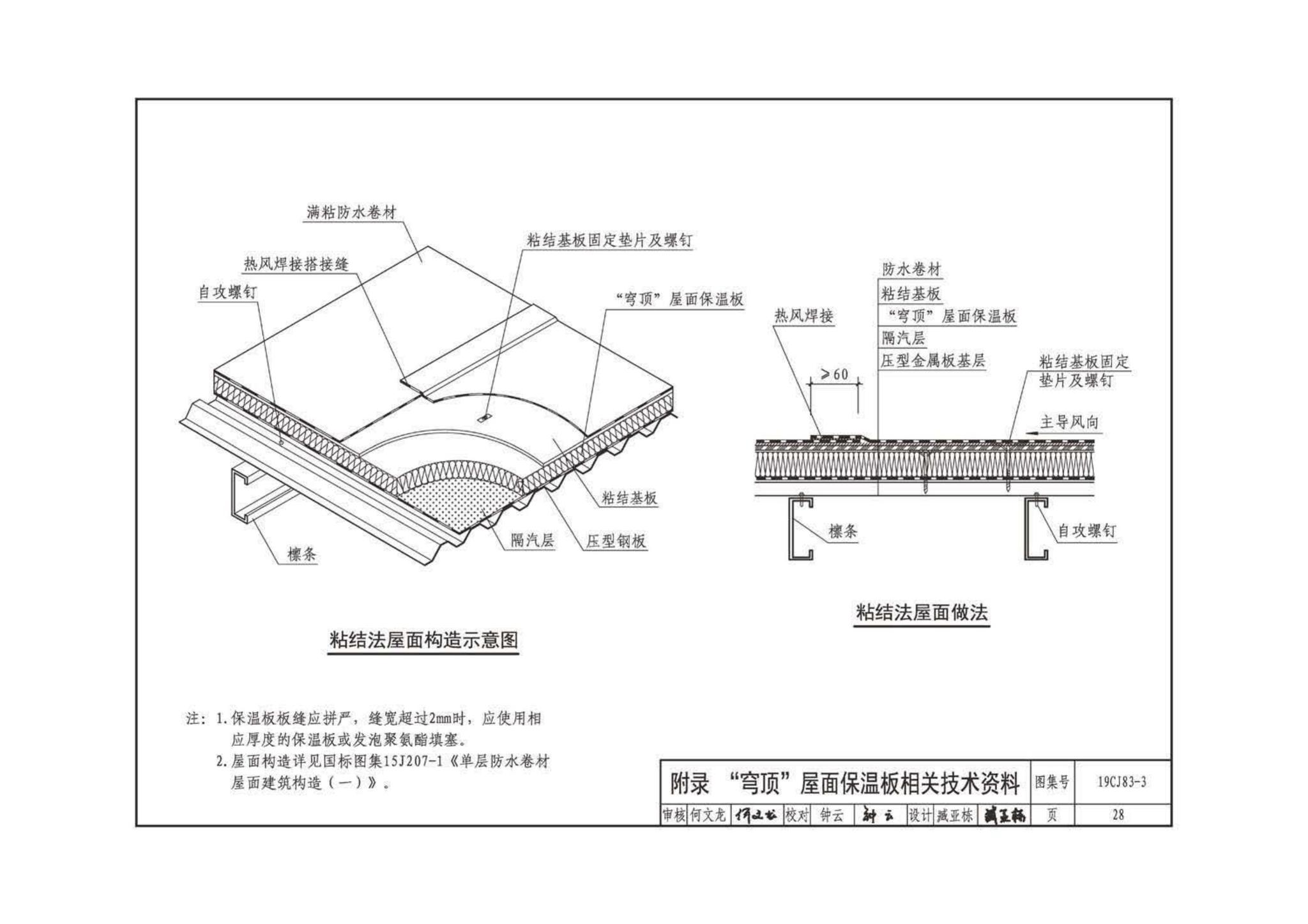 19CJ83-3--外墙外保温系统建筑构造(三)——万华聚氨酯岩棉复合板保温系统