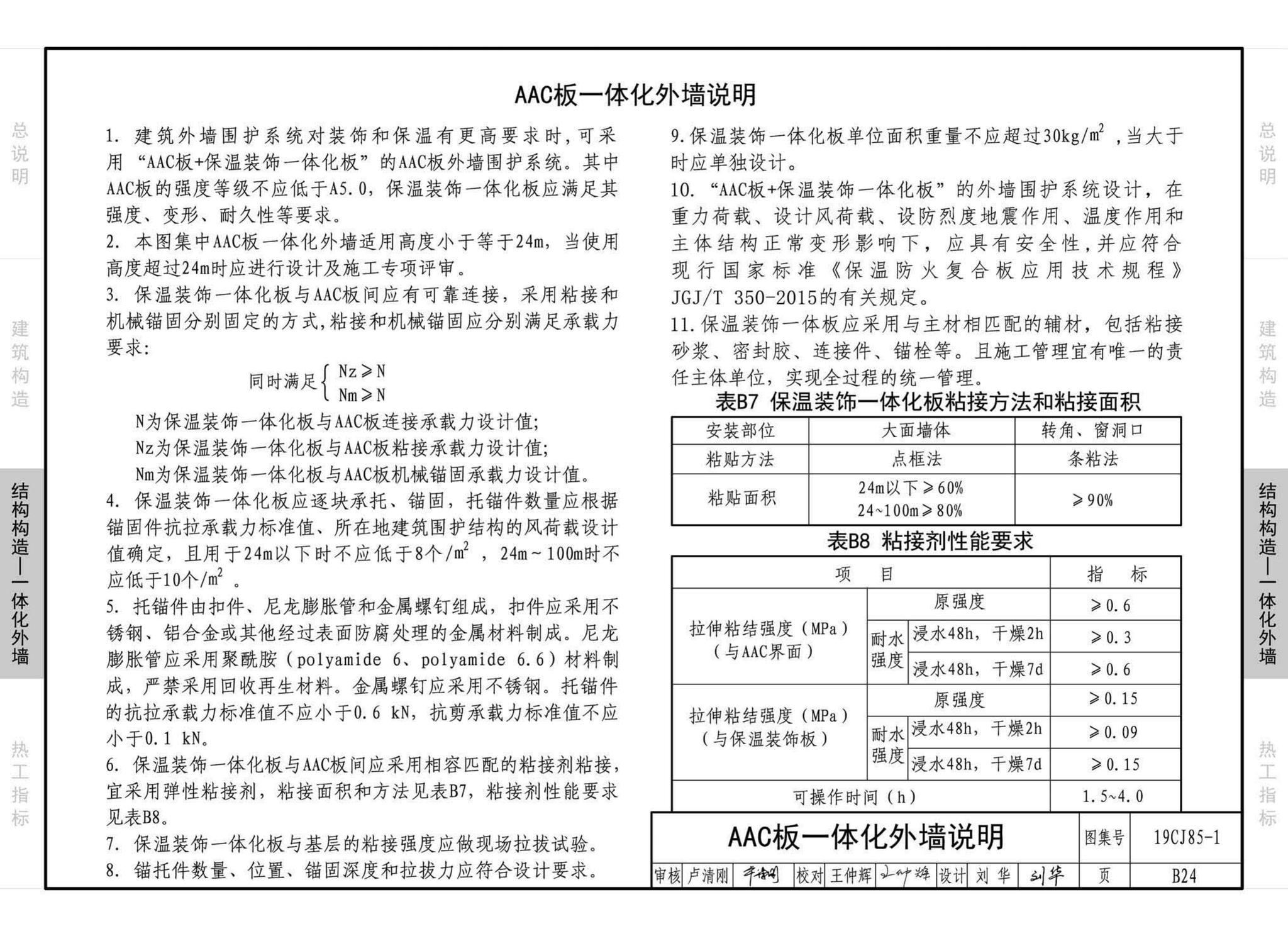 19CJ85-1--装配式建筑蒸压加气混凝土板围护系统