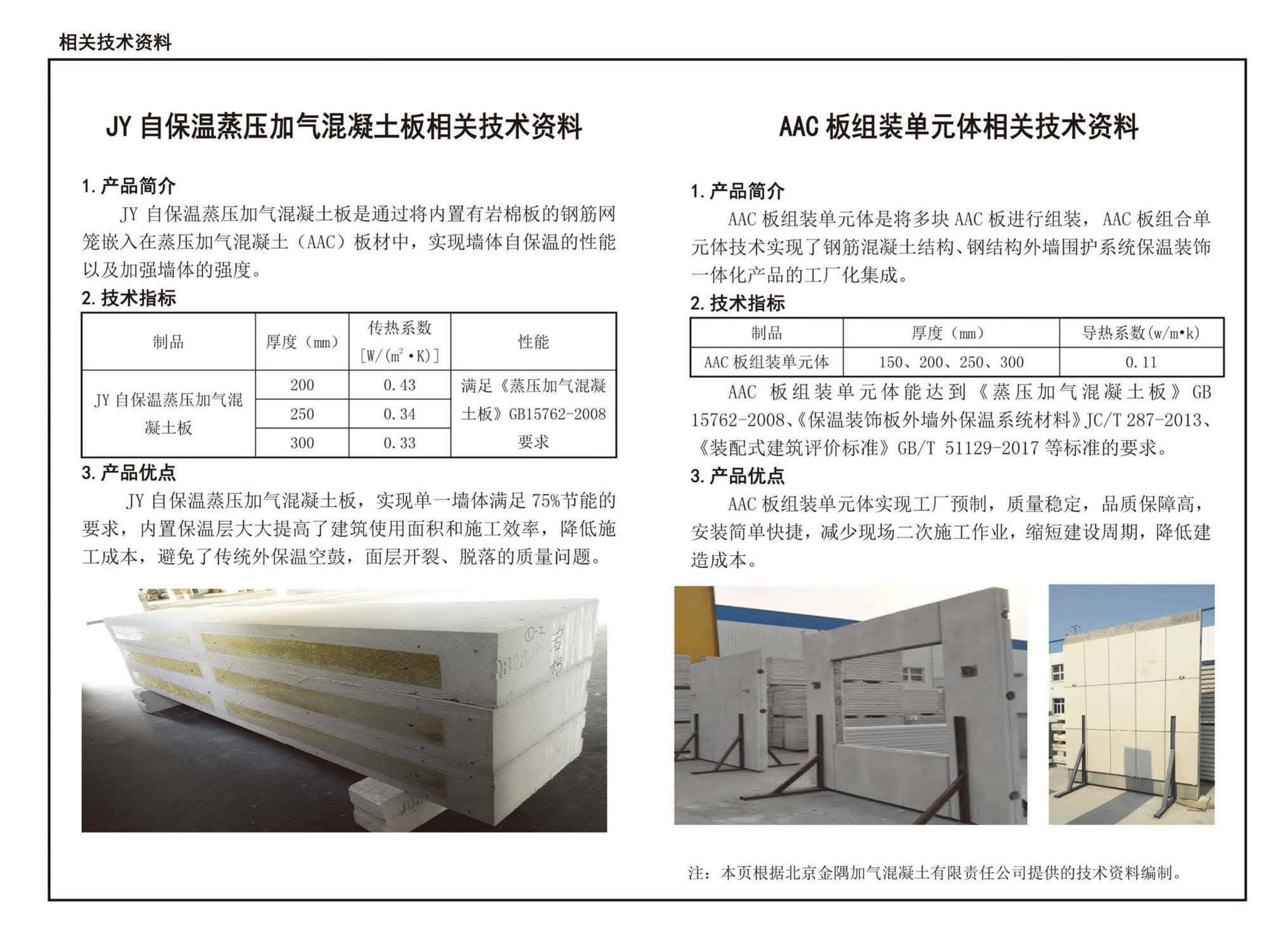 19CJ85-1--装配式建筑蒸压加气混凝土板围护系统