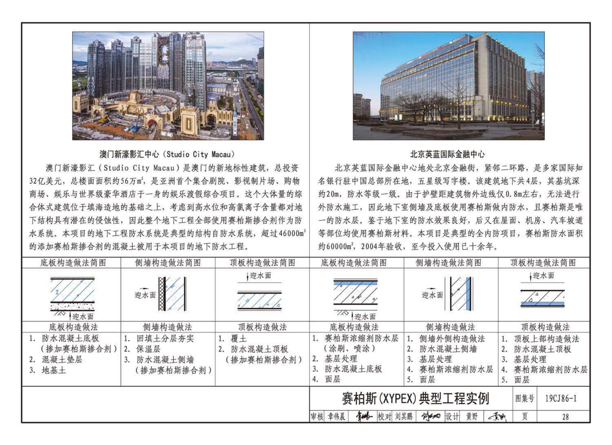 19CJ86-1--赛柏斯(XYPEX)®建筑防水系统构造