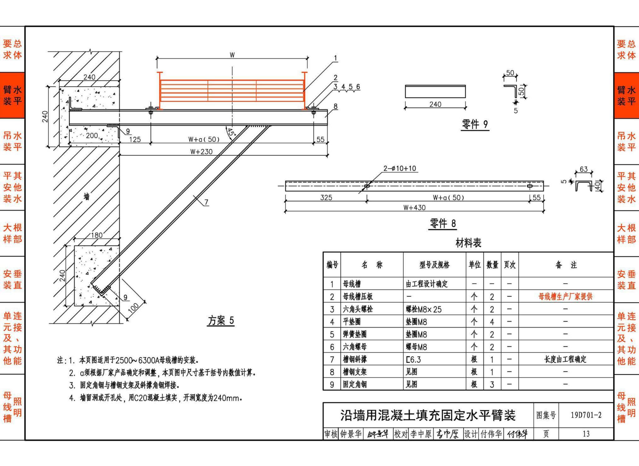 19D701-2--母线槽安装