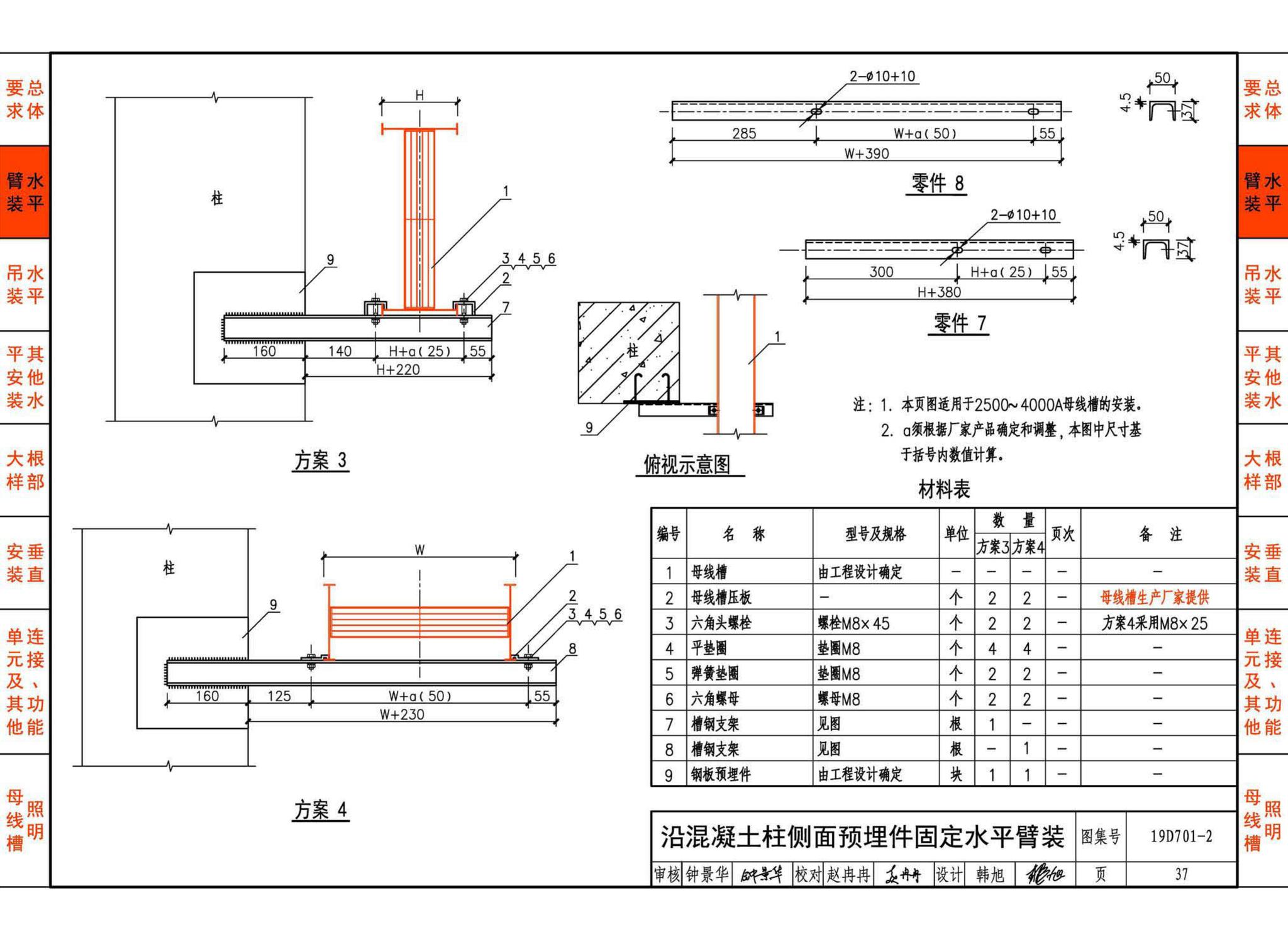 19D701-2--母线槽安装