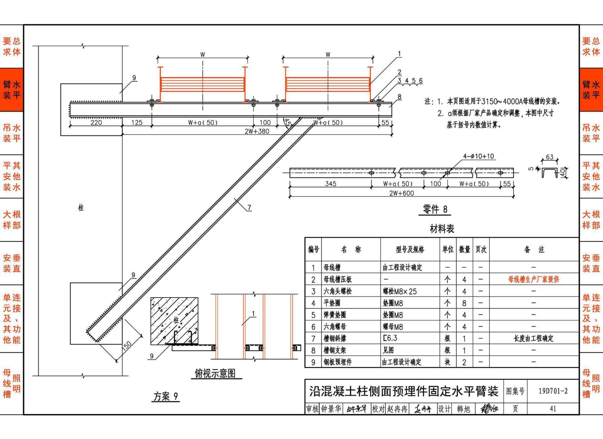 19D701-2--母线槽安装