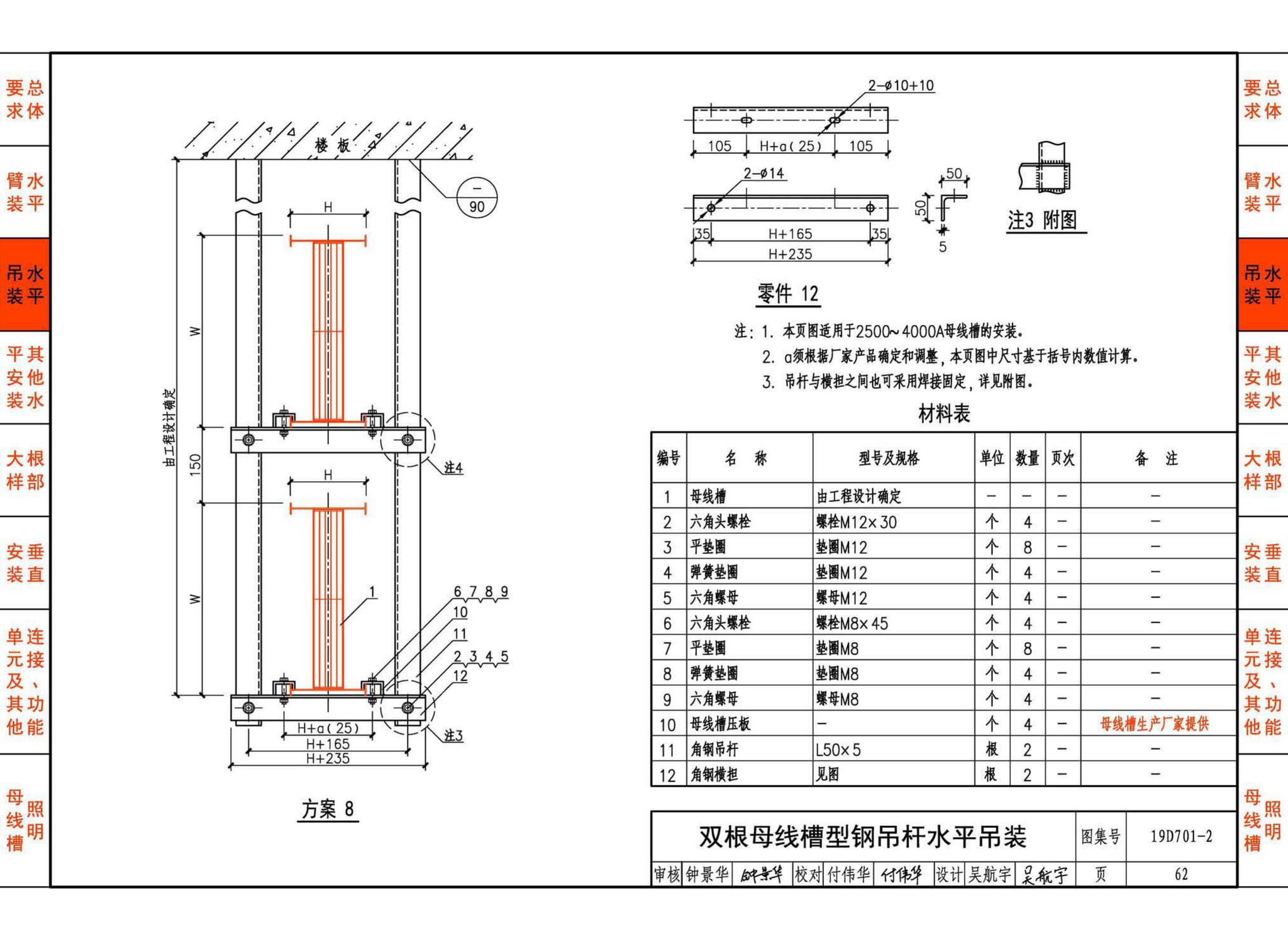 19D701-2--母线槽安装