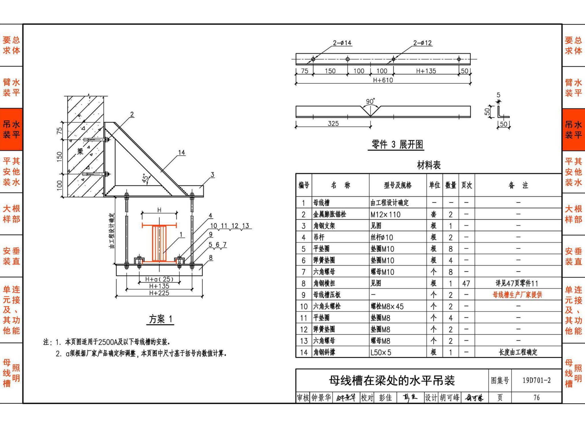 19D701-2--母线槽安装