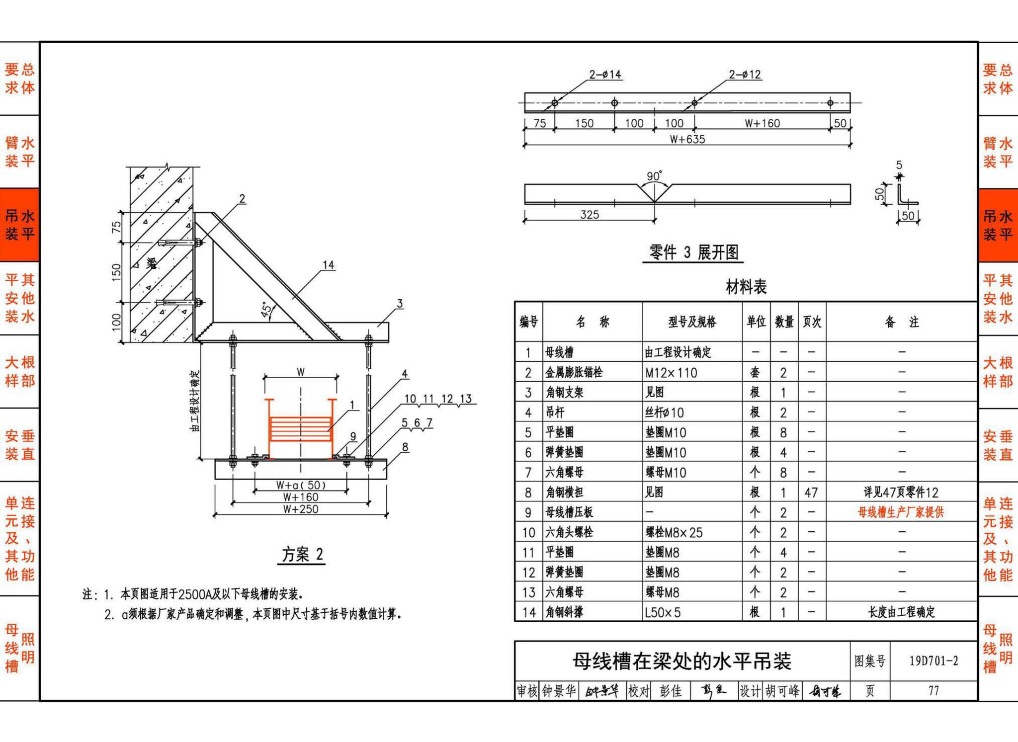 19D701-2--母线槽安装