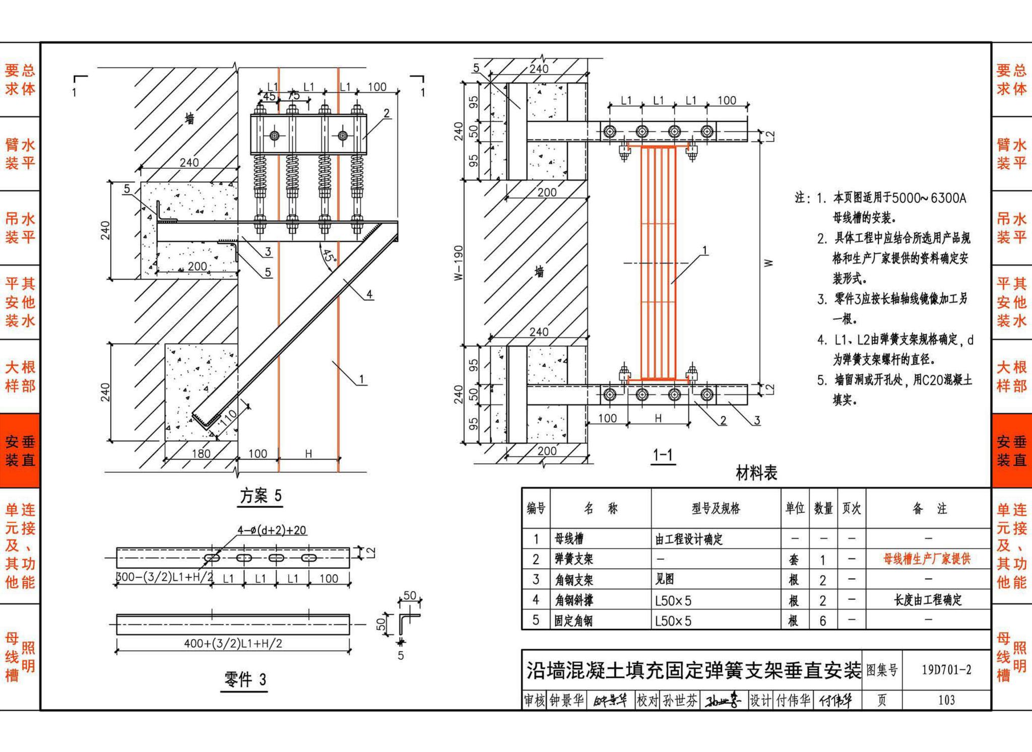 19D701-2--母线槽安装