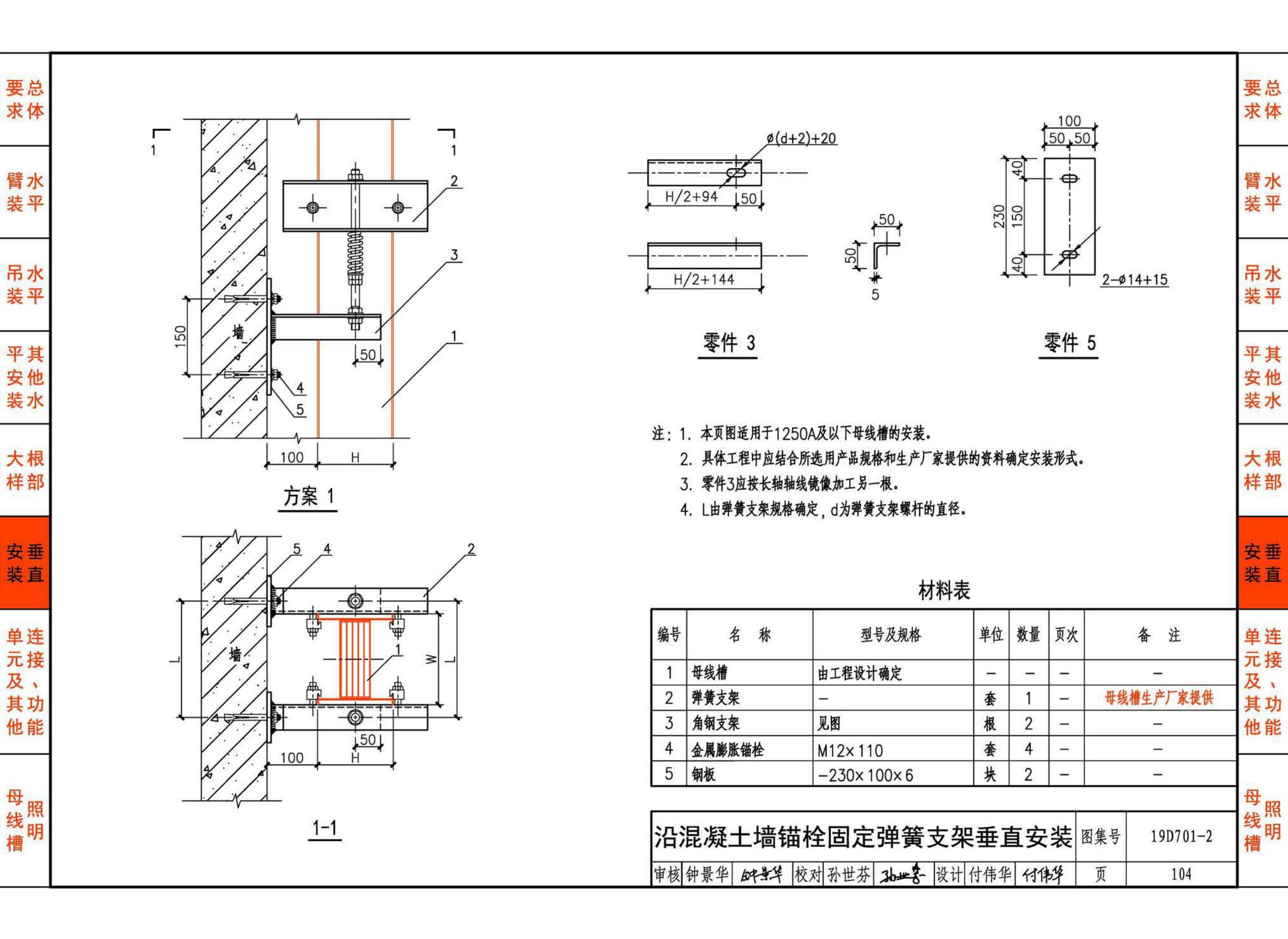 19D701-2--母线槽安装