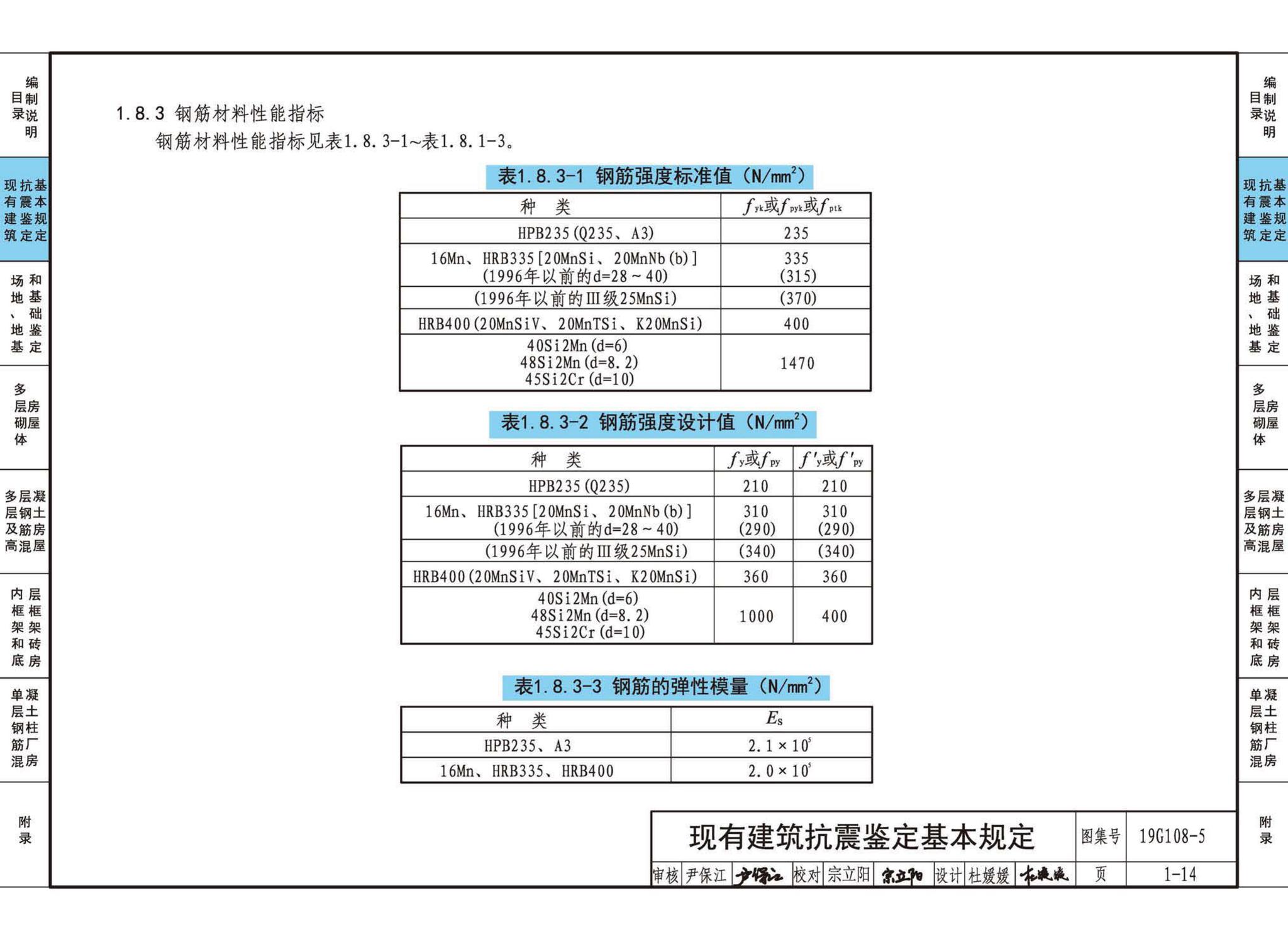 19G108-5--结构设计规范应用图示(抗震鉴定)