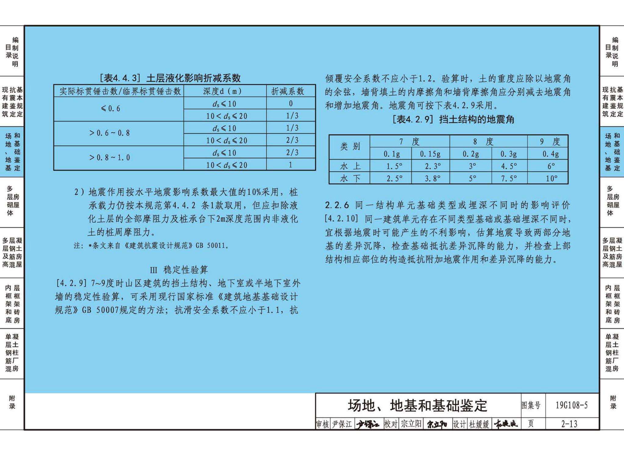 19G108-5--结构设计规范应用图示(抗震鉴定)