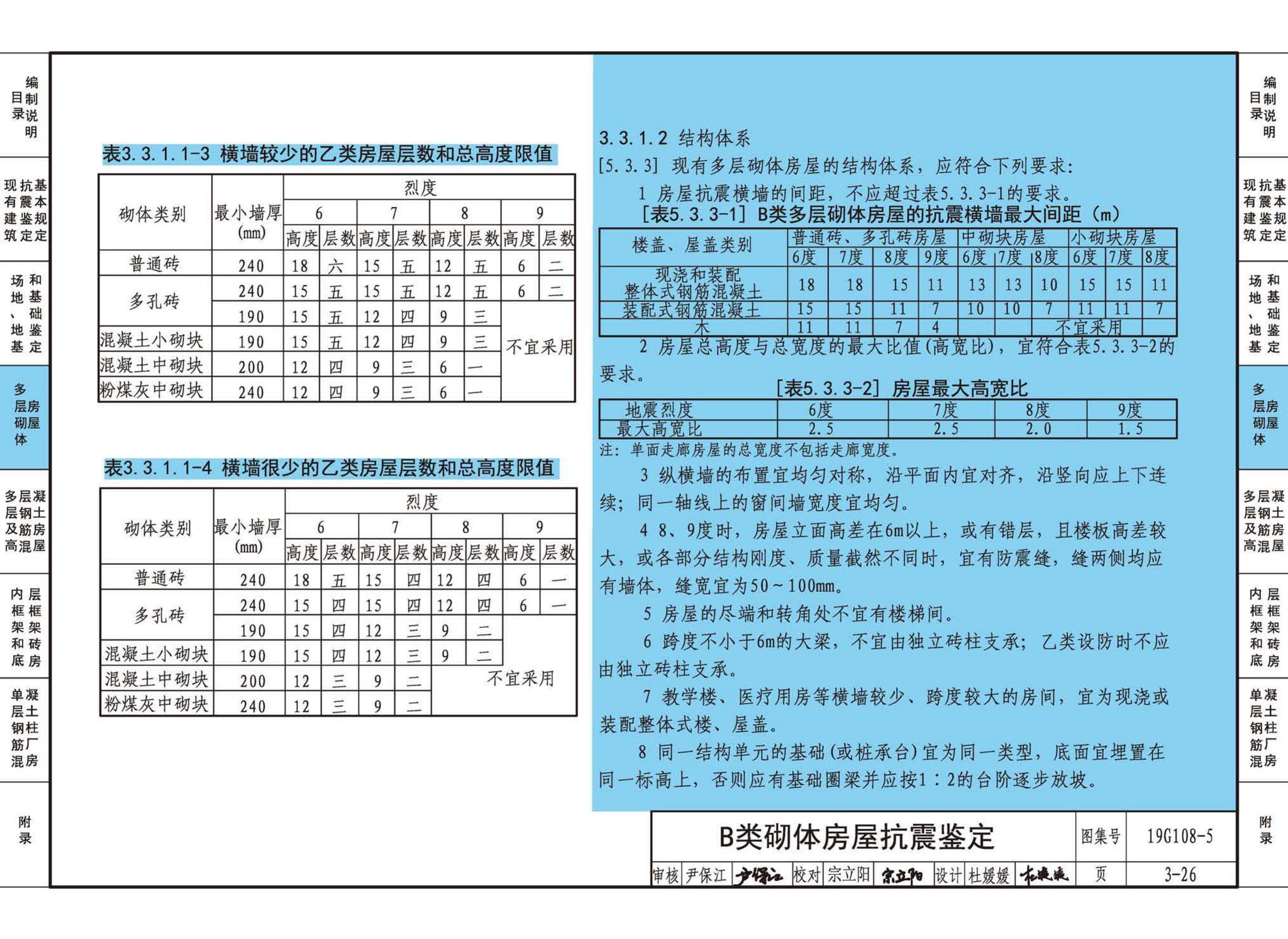 19G108-5--结构设计规范应用图示(抗震鉴定)