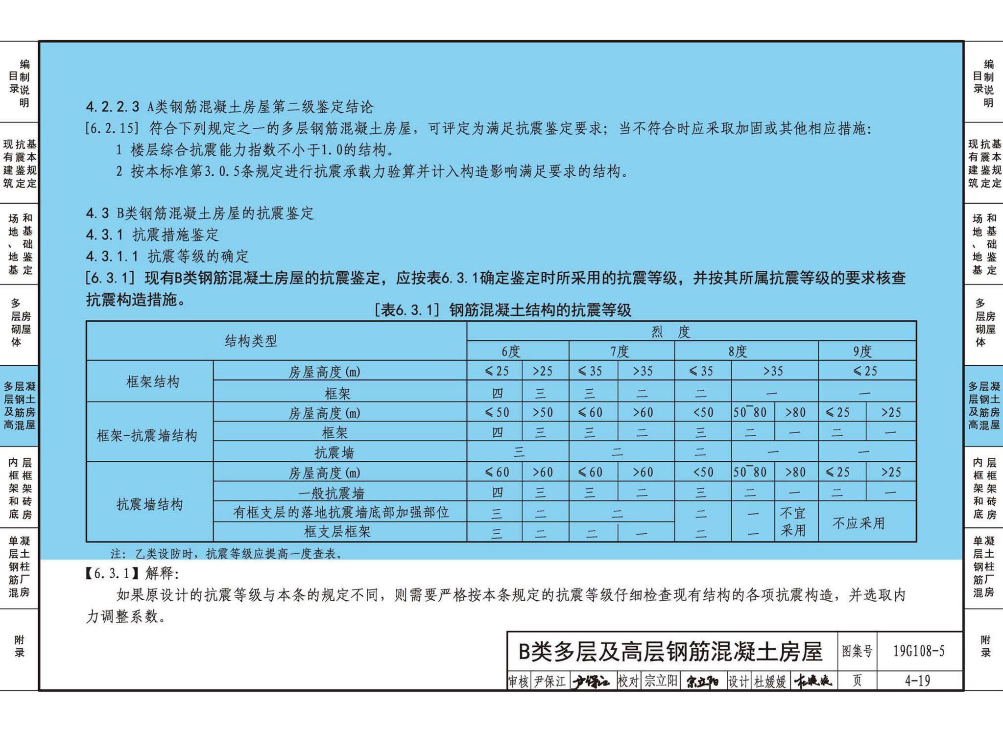 19G108-5--结构设计规范应用图示(抗震鉴定)