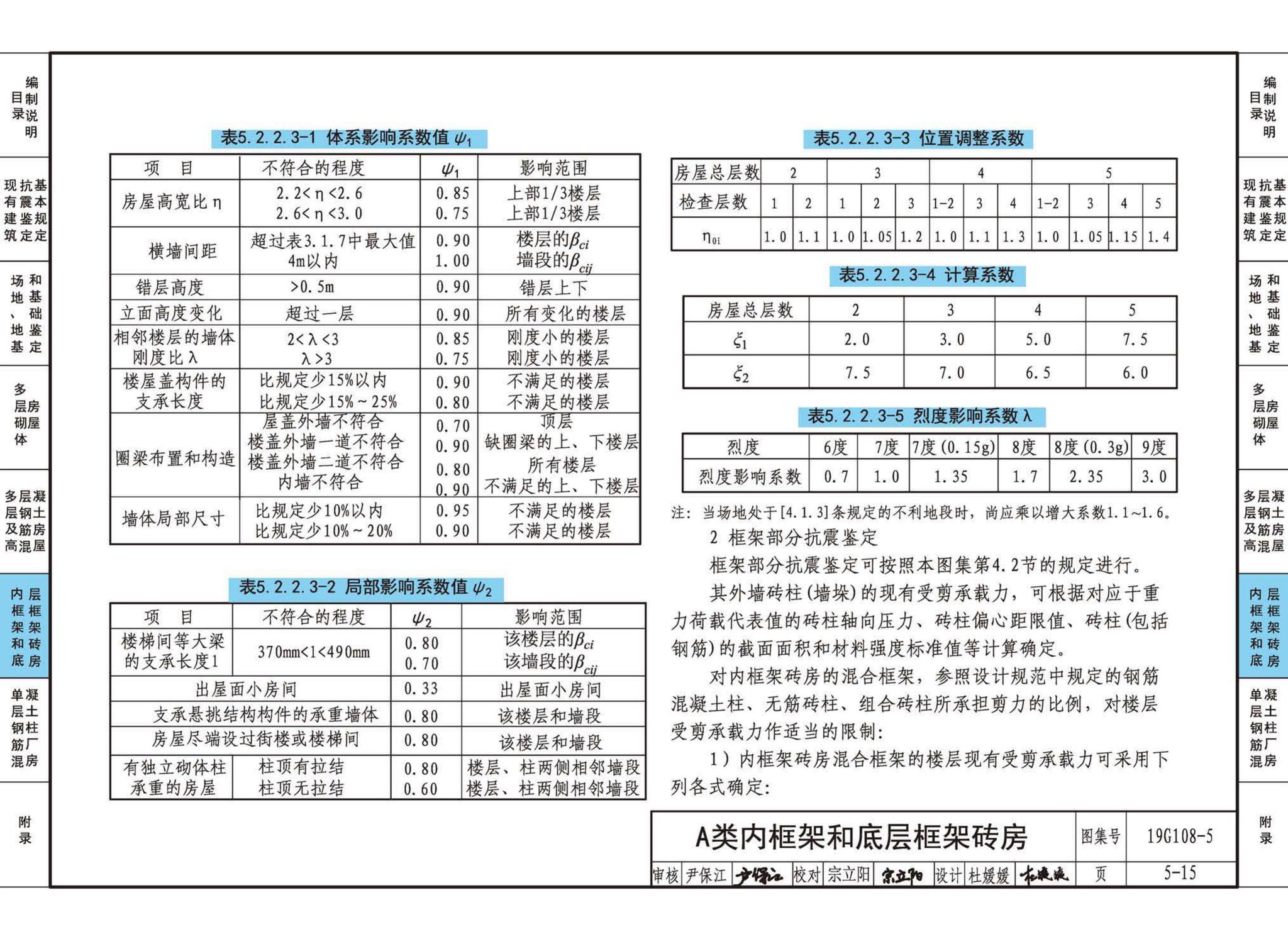 19G108-5--结构设计规范应用图示(抗震鉴定)