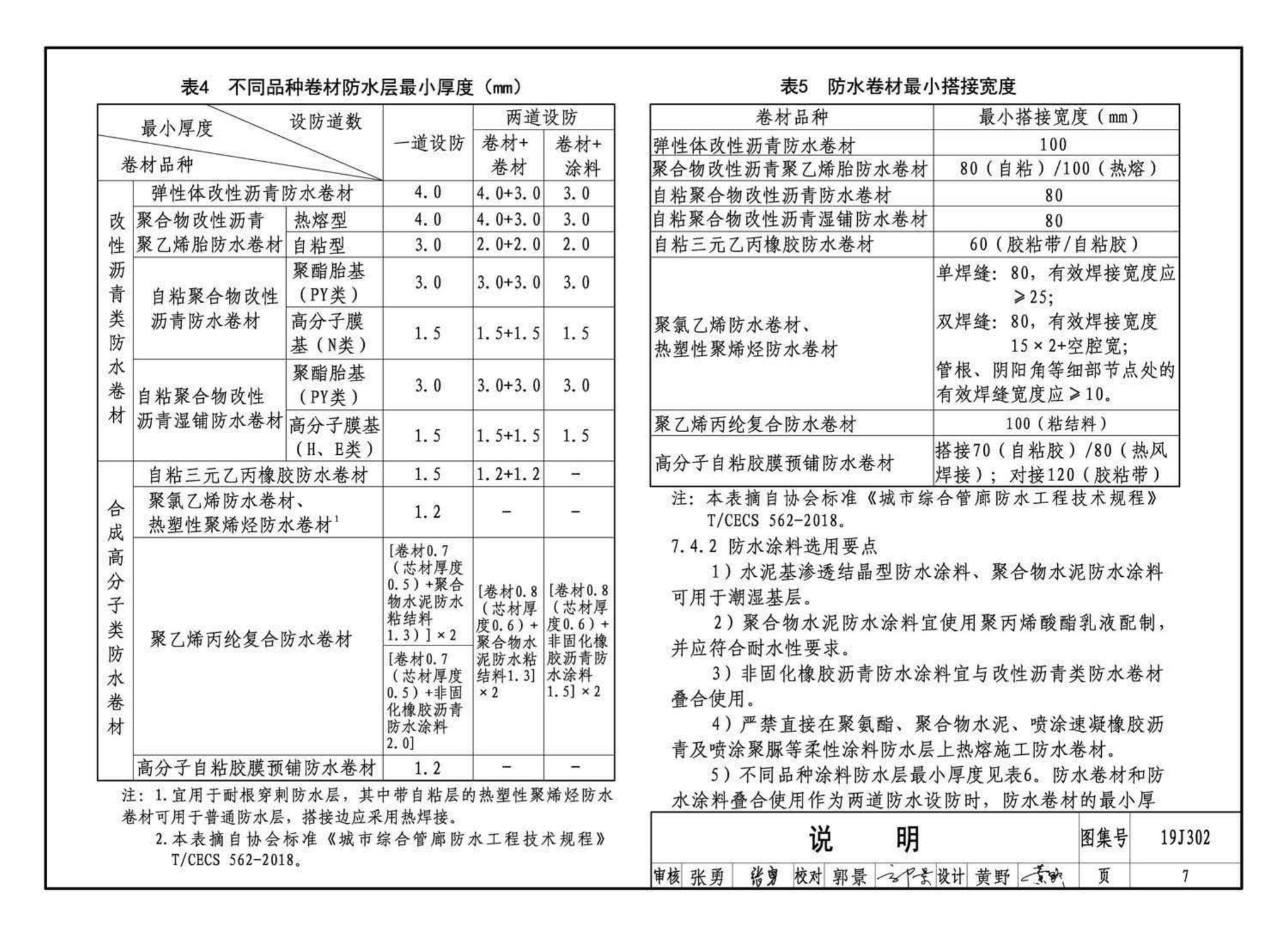 19J302--城市综合管廊工程防水构造