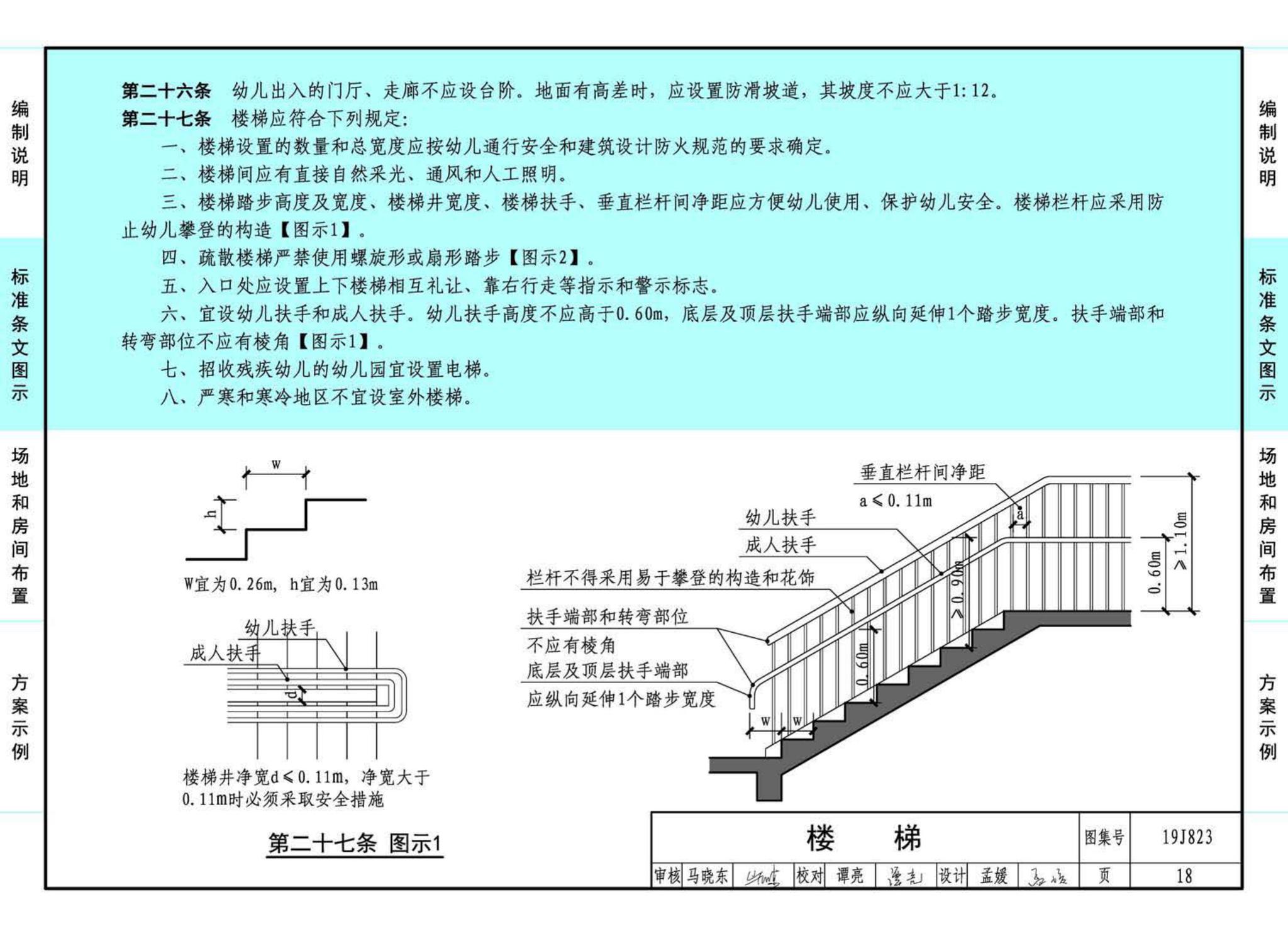 19J823--幼儿园标准设计样图