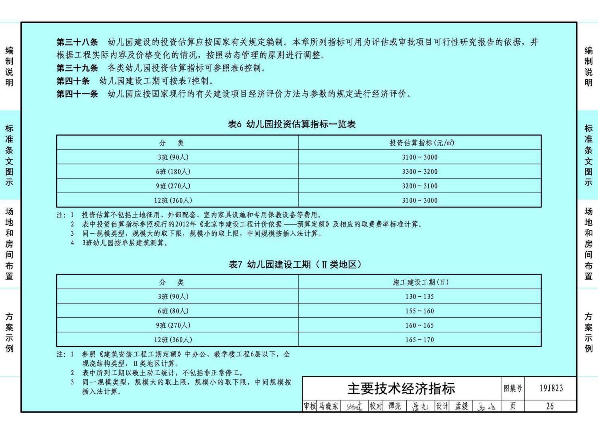 19J823--幼儿园标准设计样图