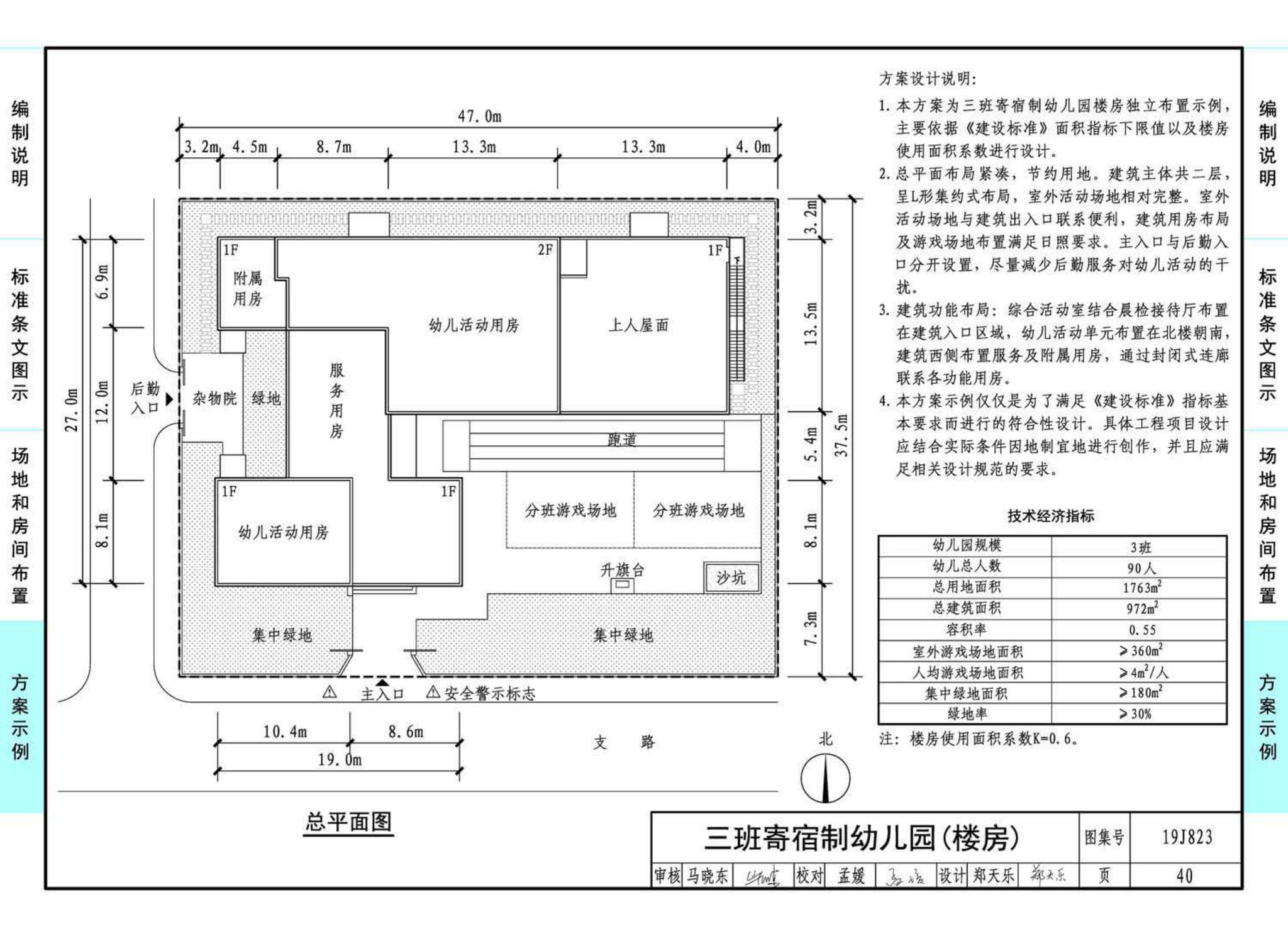 19J823--幼儿园标准设计样图