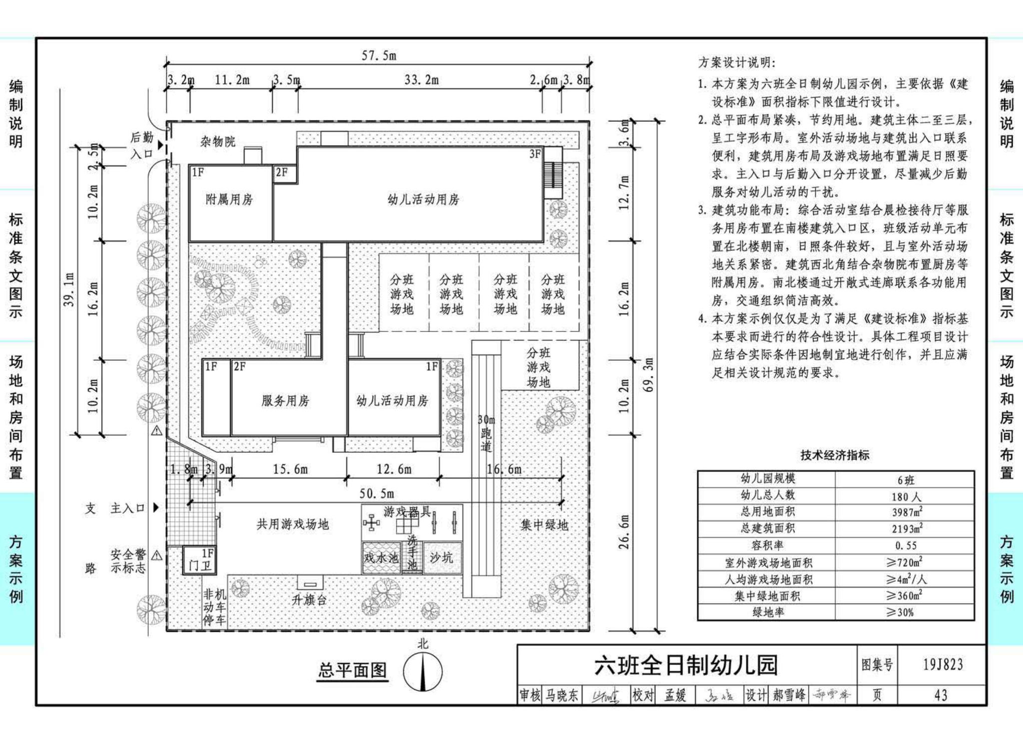 19J823--幼儿园标准设计样图