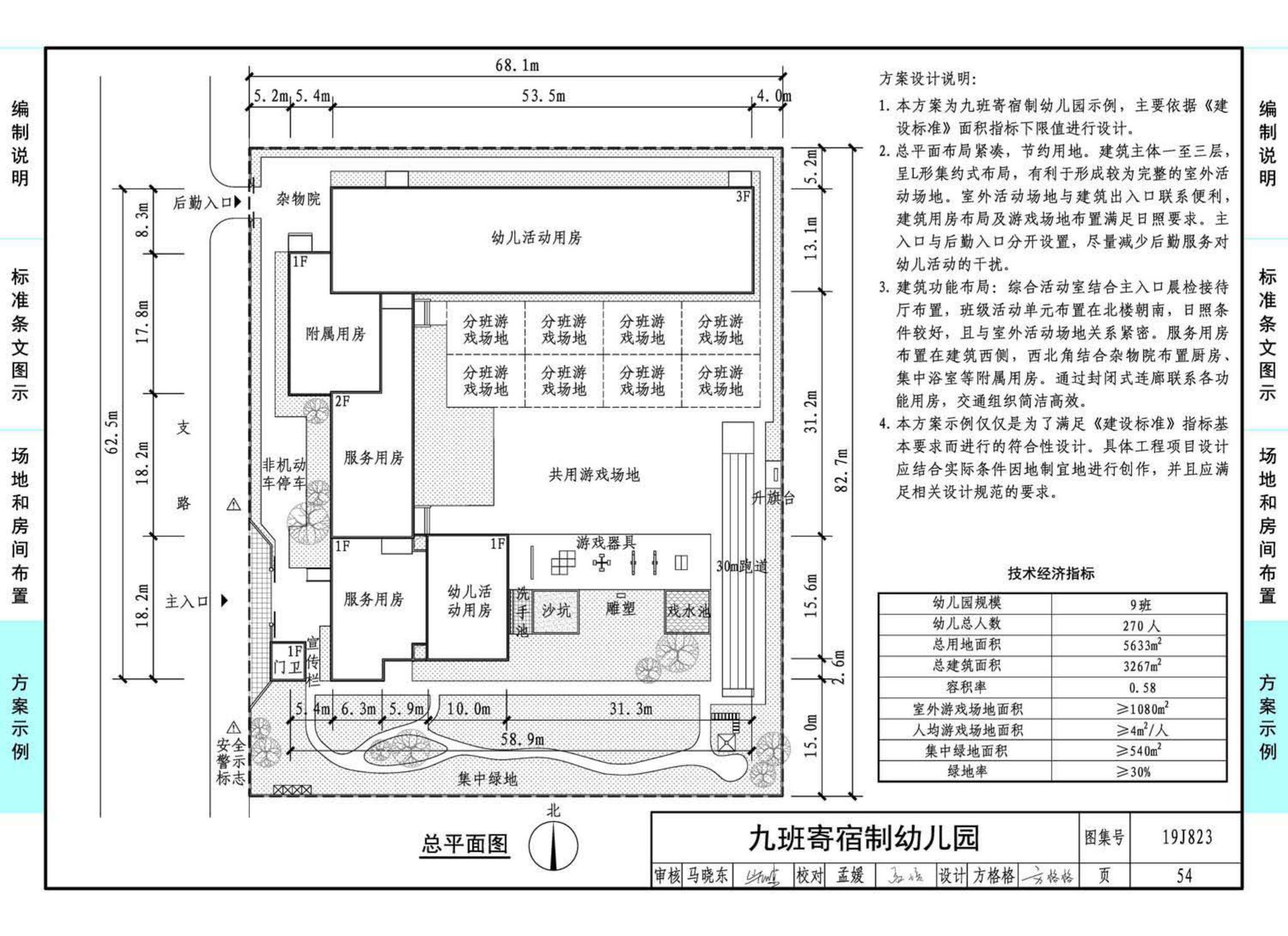 19J823--幼儿园标准设计样图