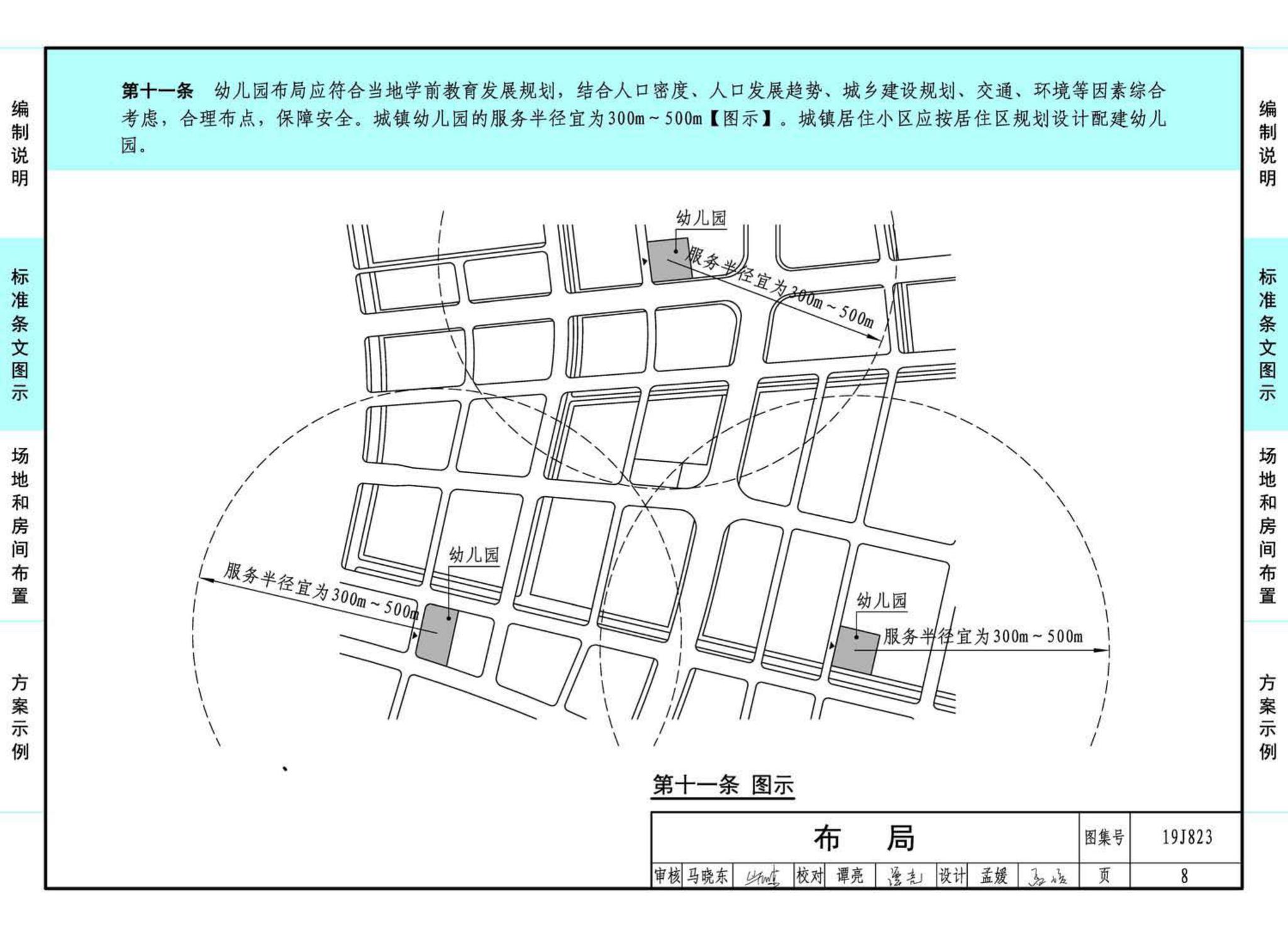 19J823--幼儿园标准设计样图