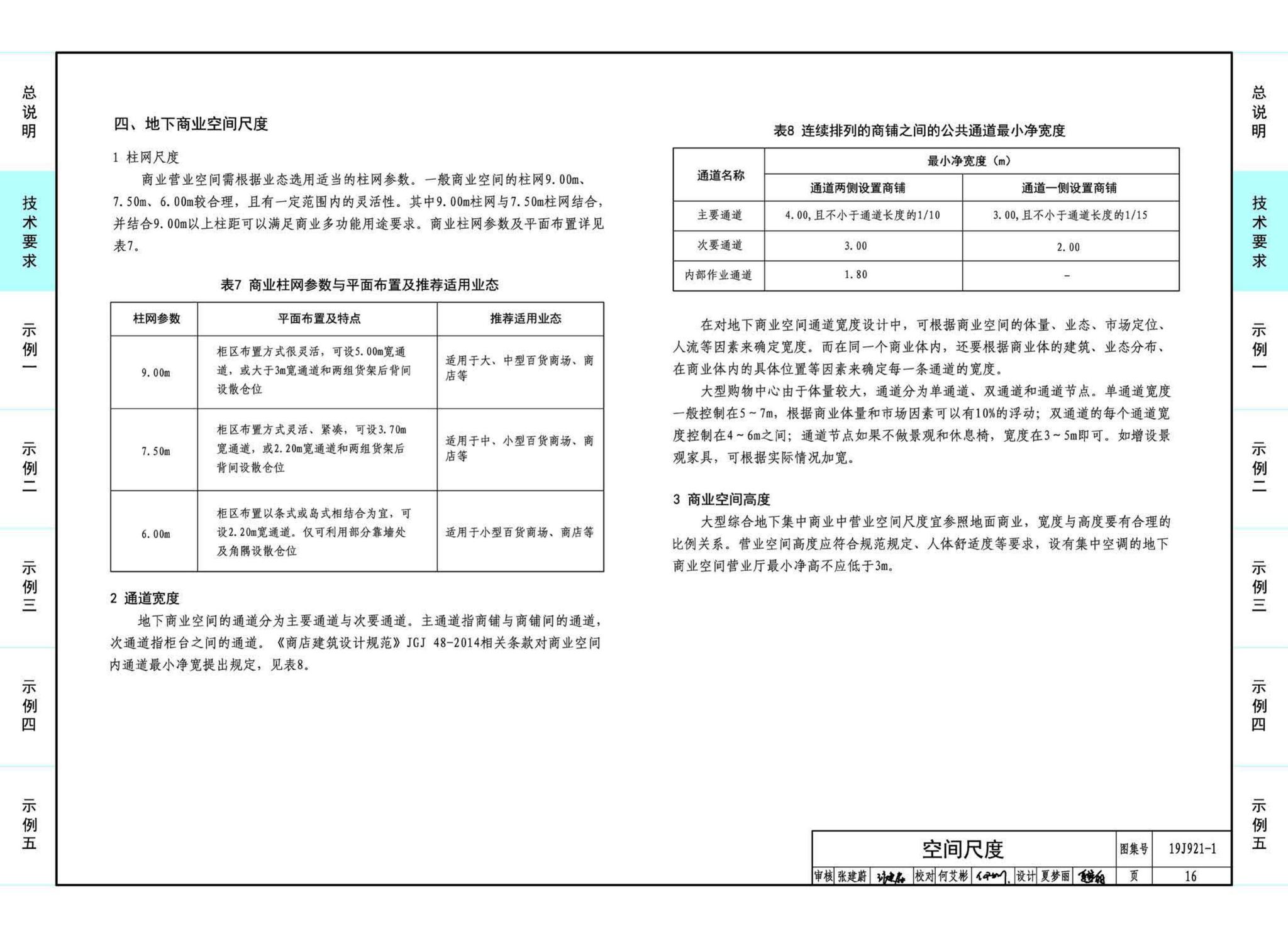 19J921-1--城市地下商业空间设计示例