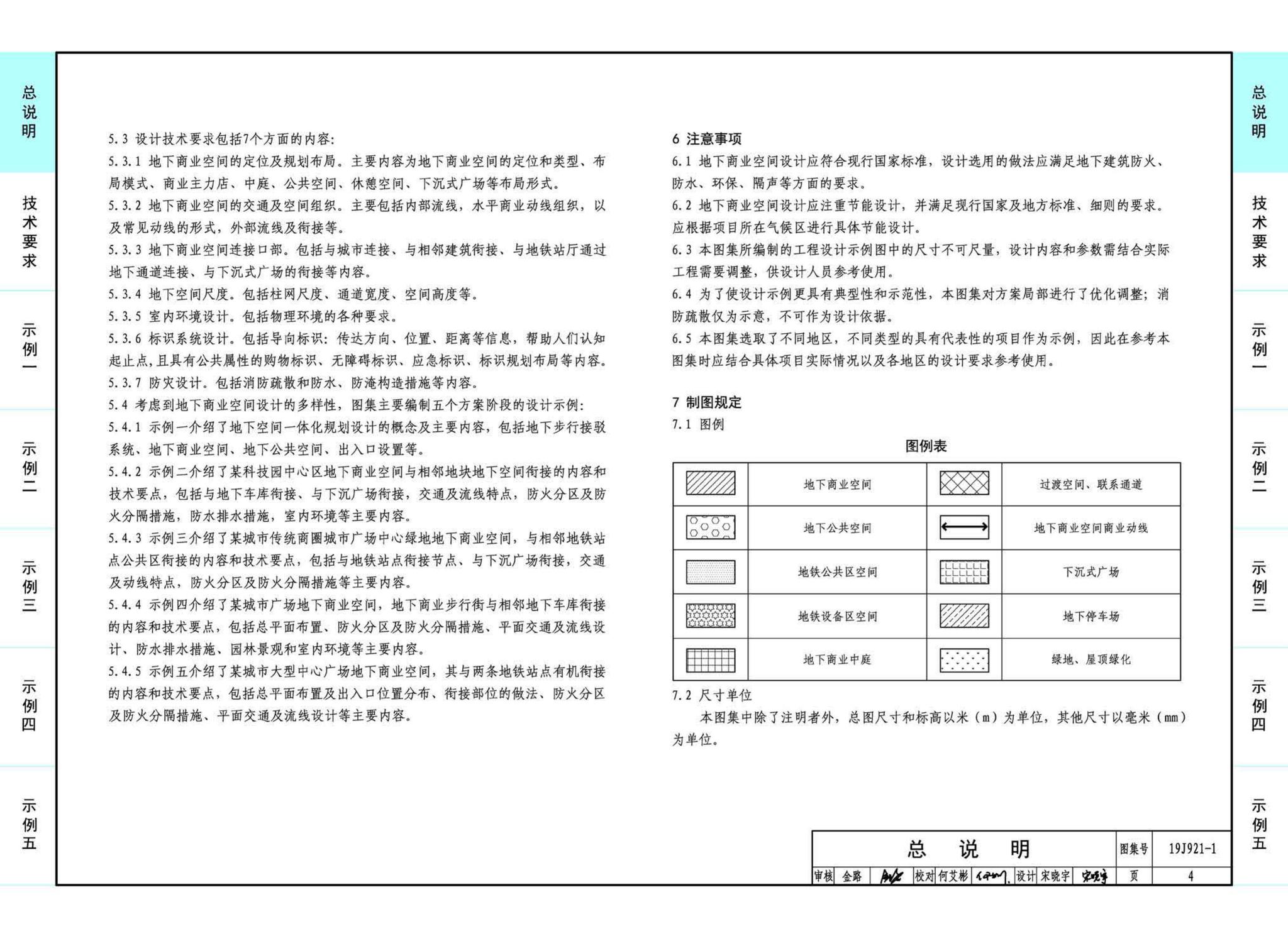 19J921-1--城市地下商业空间设计示例