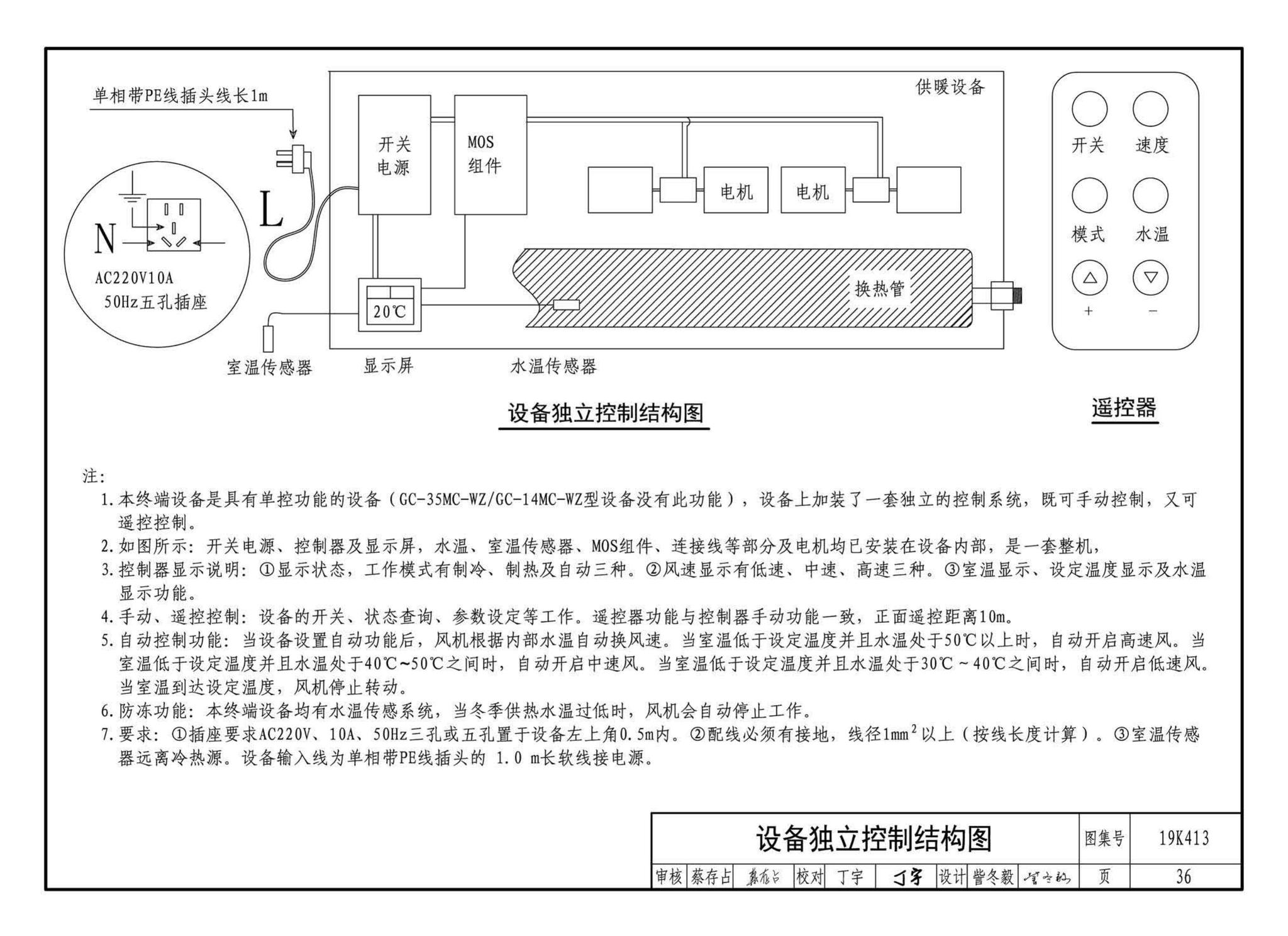 19K413--高大空间供暖（空调）设备选用与安装——侧向送风型