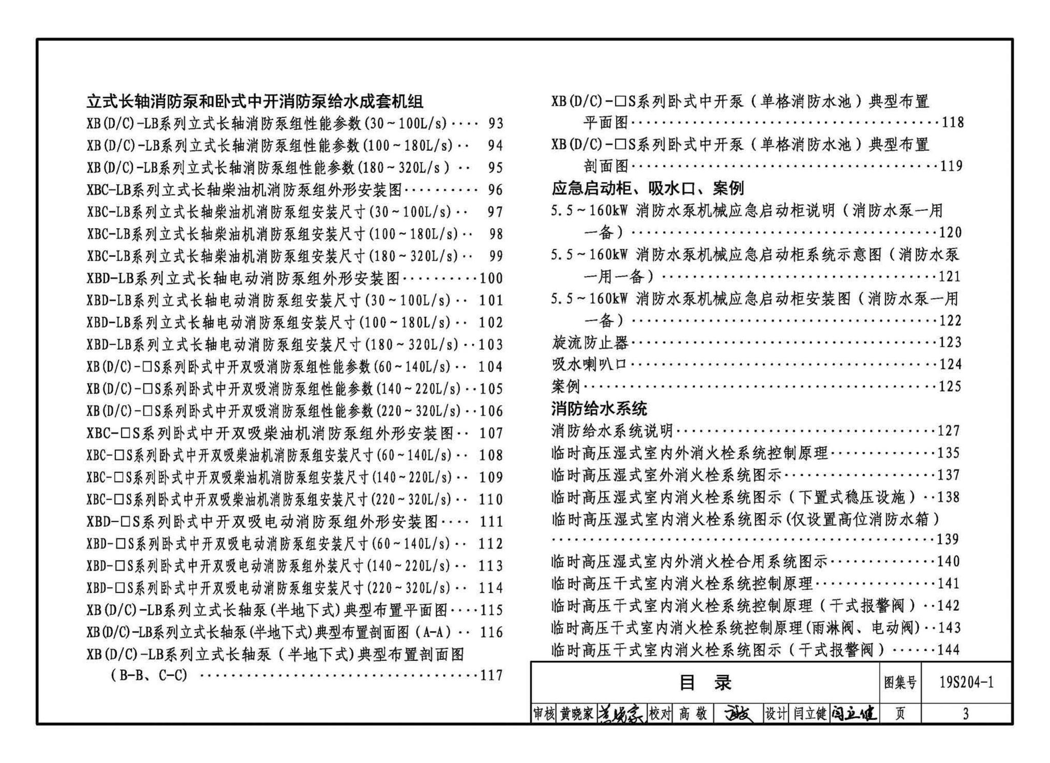 19S204-1--消防专用水泵选用及安装（一）