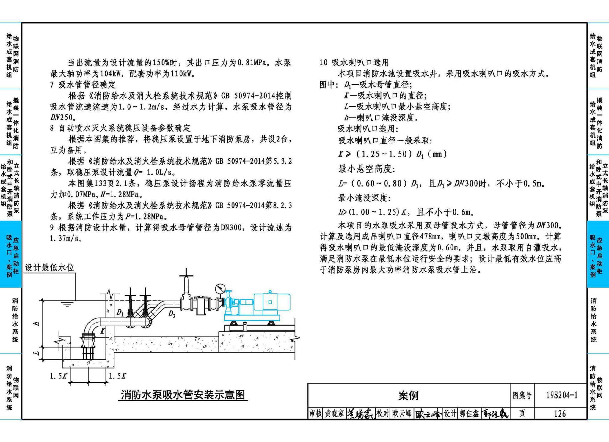 19S204-1--消防专用水泵选用及安装（一）